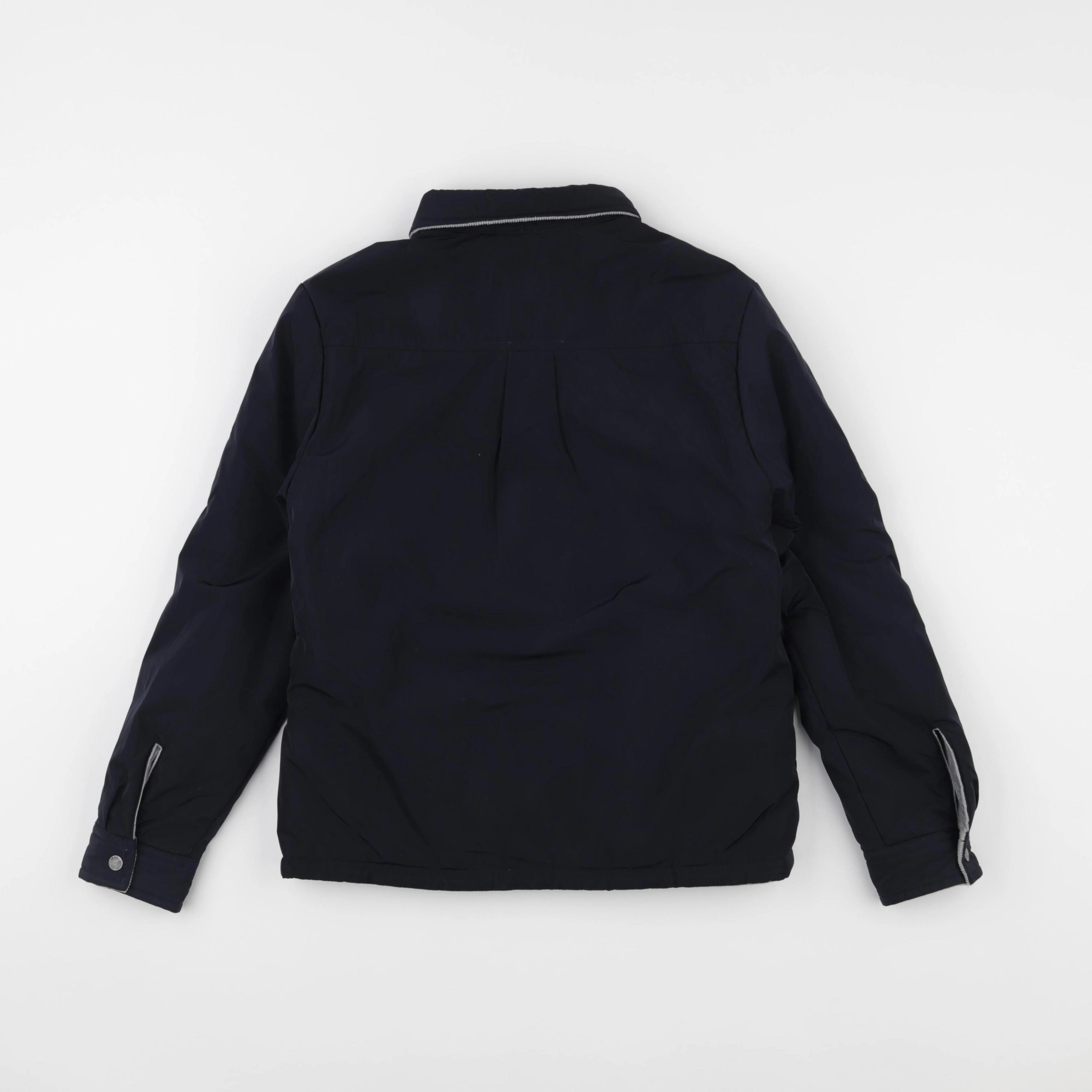 IKKS - veste réversible bleu, gris - 10 ans