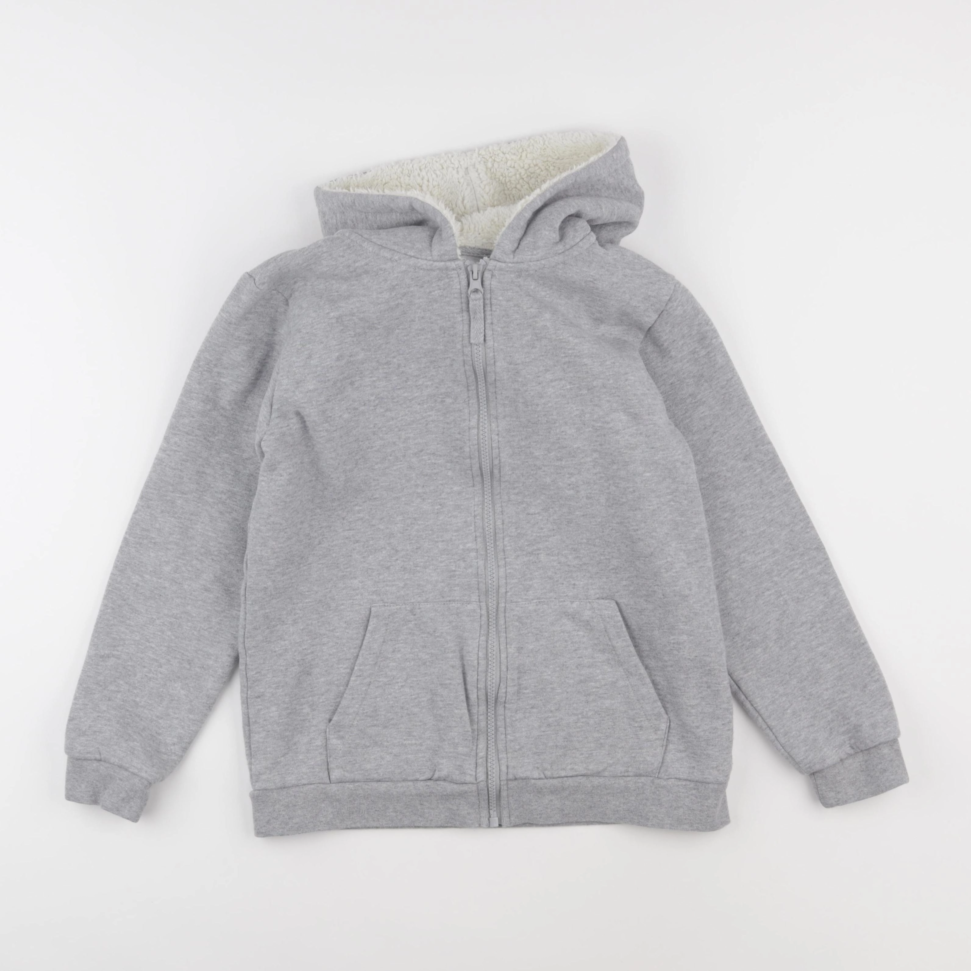Monoprix - sweat gris - 12 ans