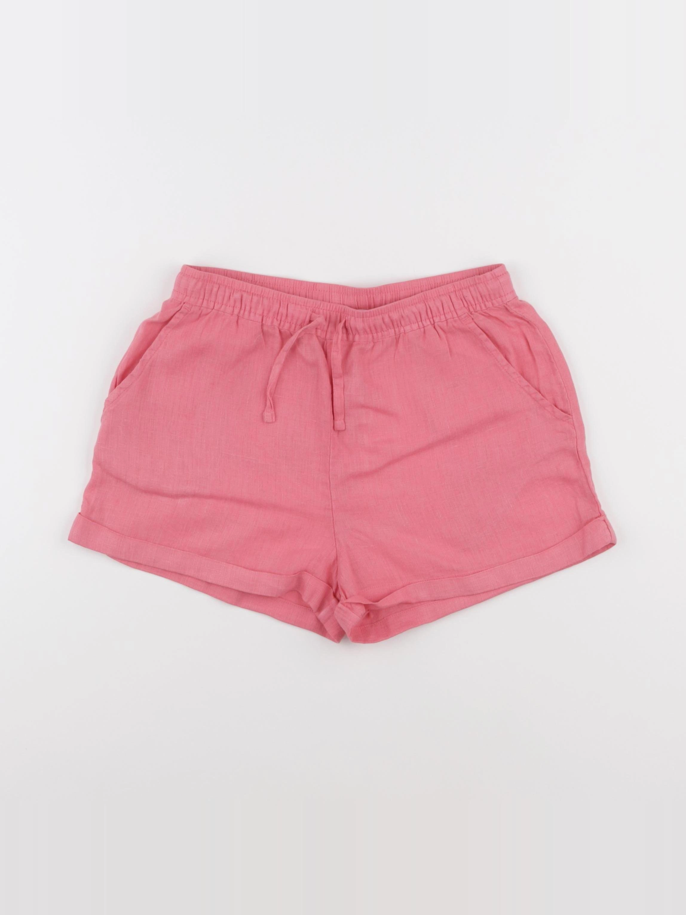 Monoprix - short rose - 10 ans