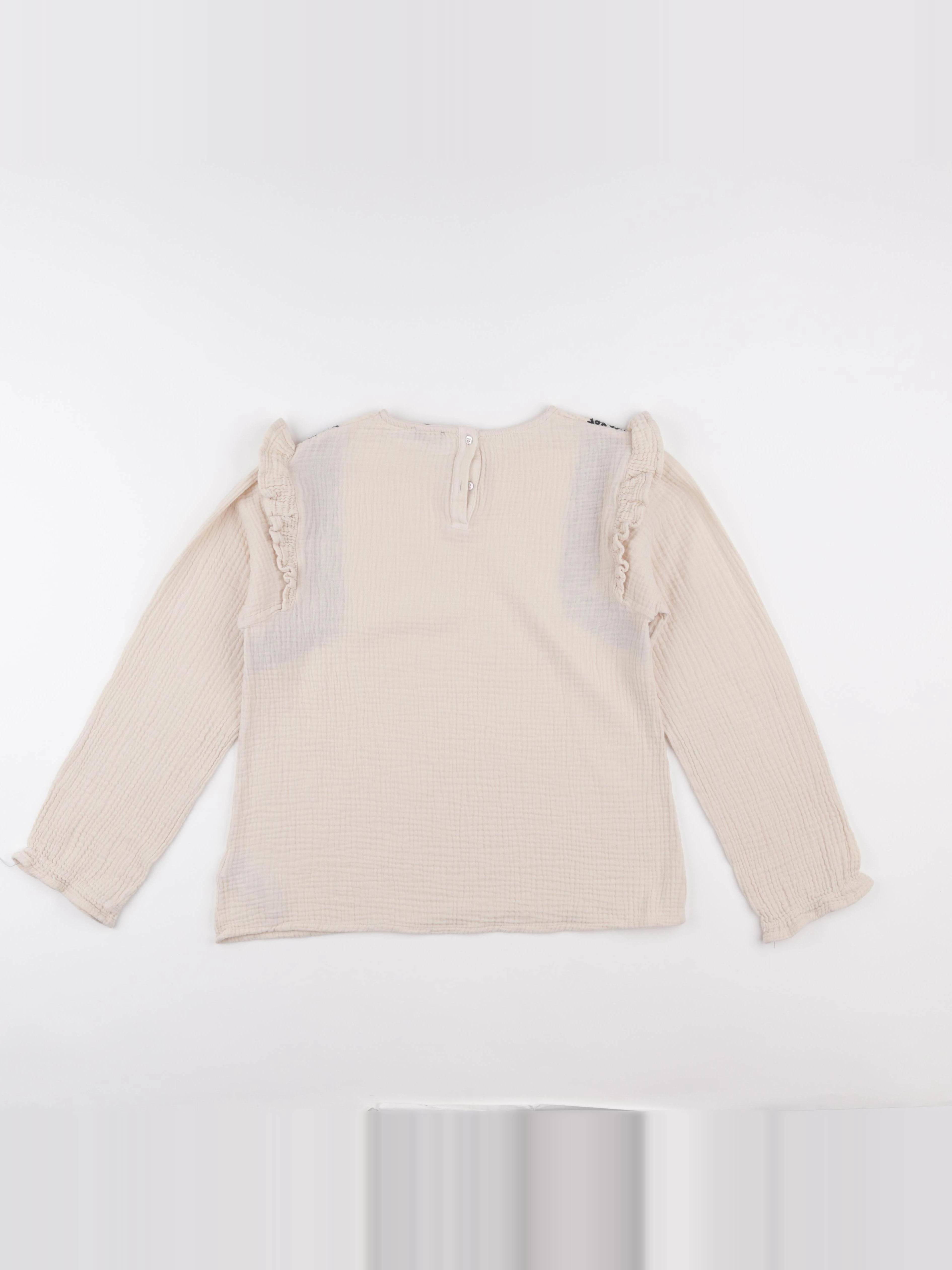 Emile et Ida - blouse beige - 12 ans