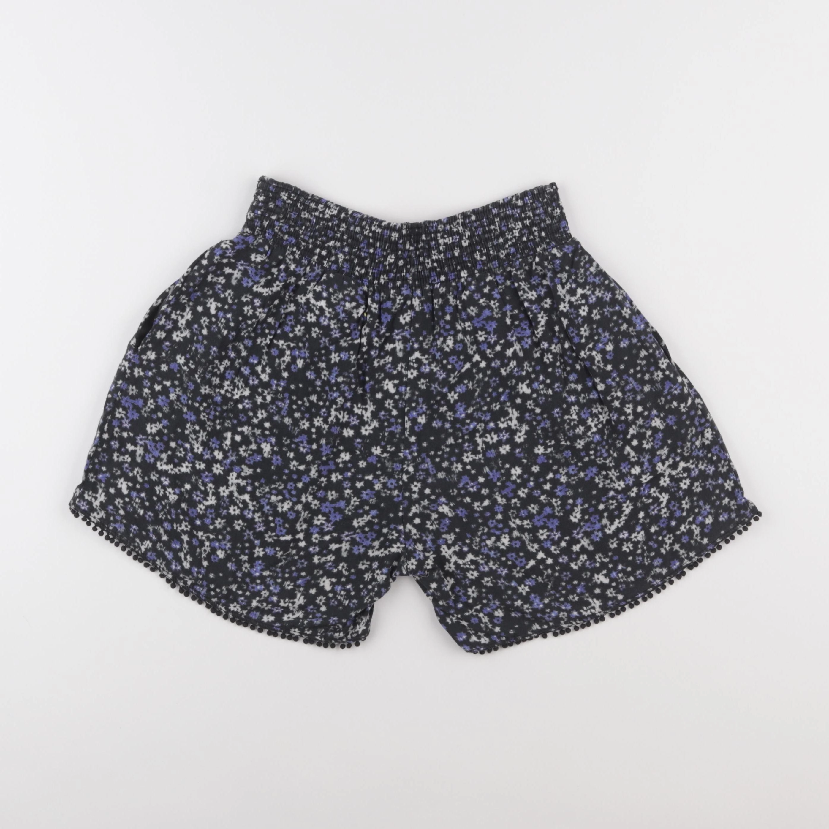 IKKS - short noir, bleu - 12 ans