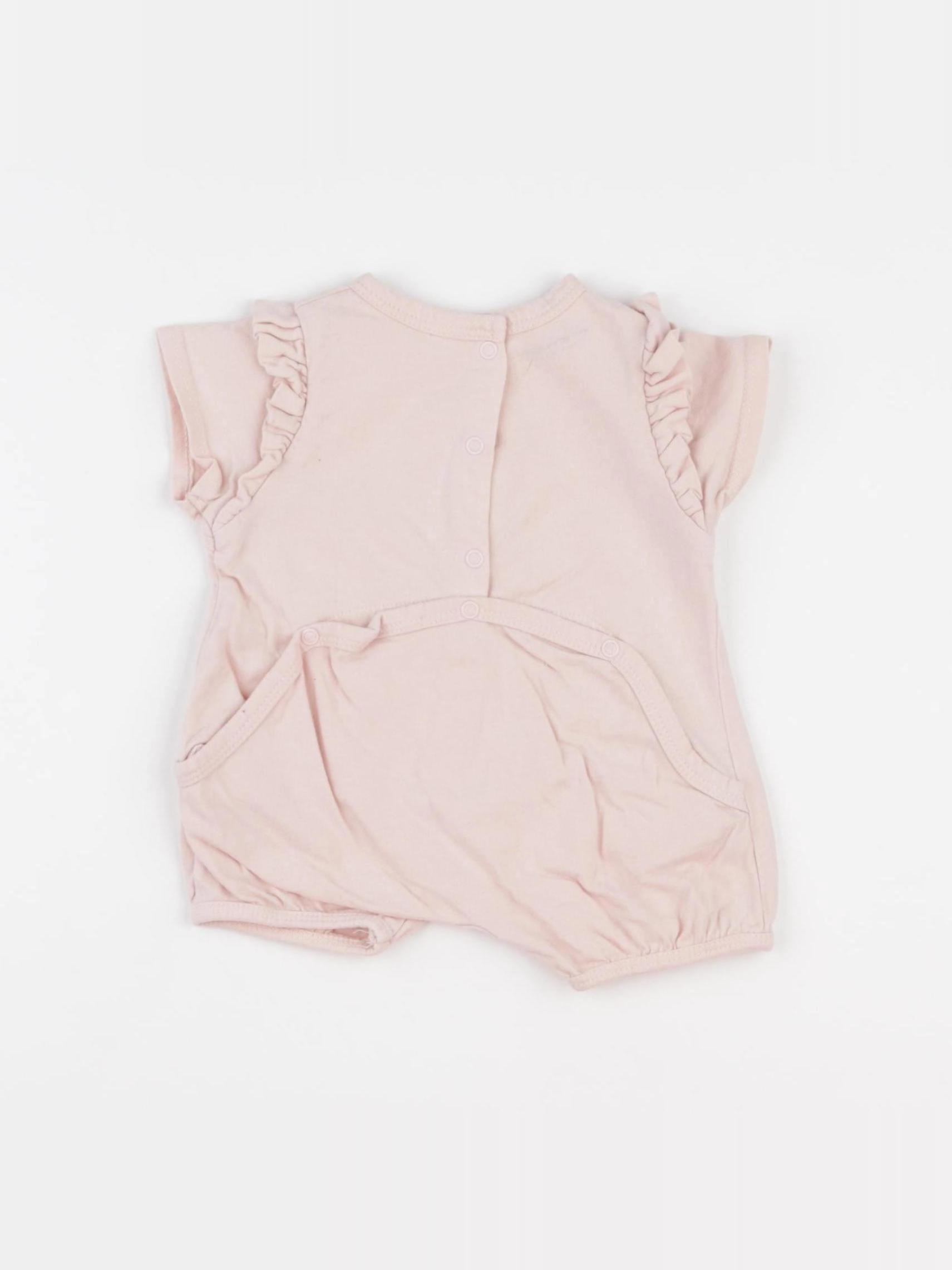 Vertbaudet - pyjama coton rose - 1 mois
