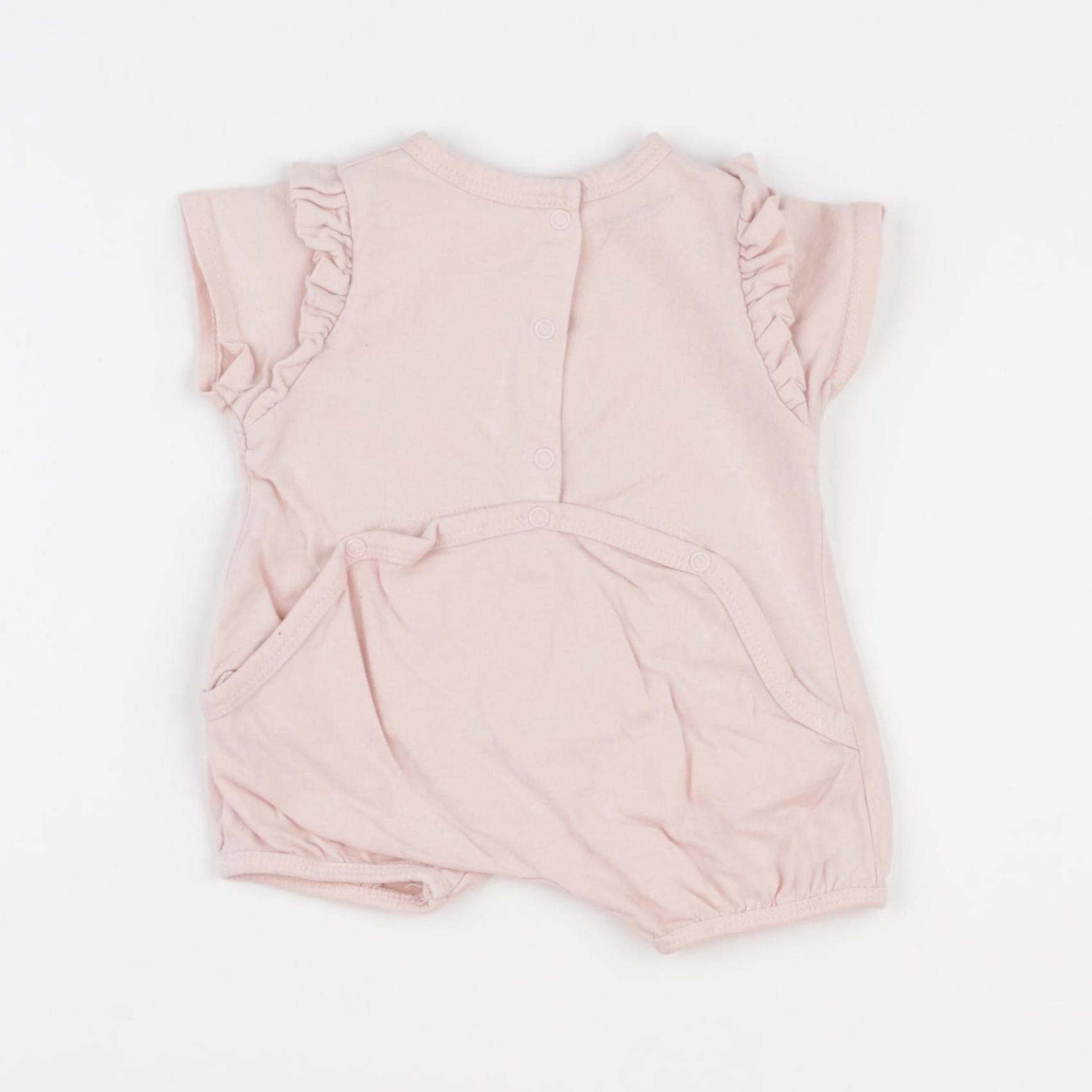 Vertbaudet - pyjama coton rose - 1 mois