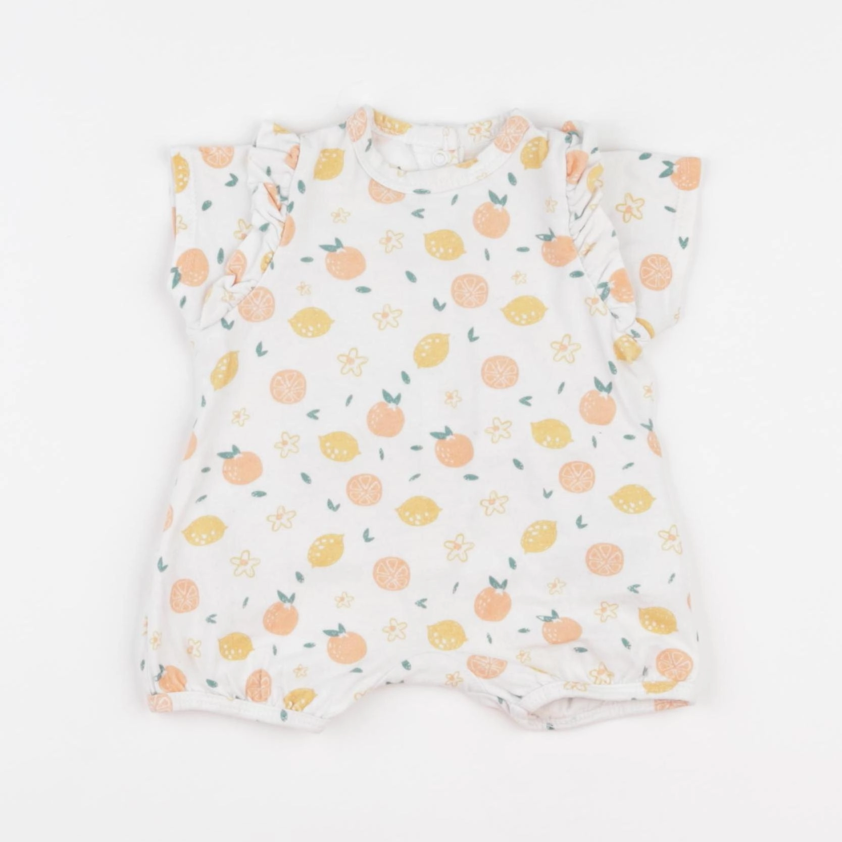 Vertbaudet - pyjama coton multicolore - 1 mois