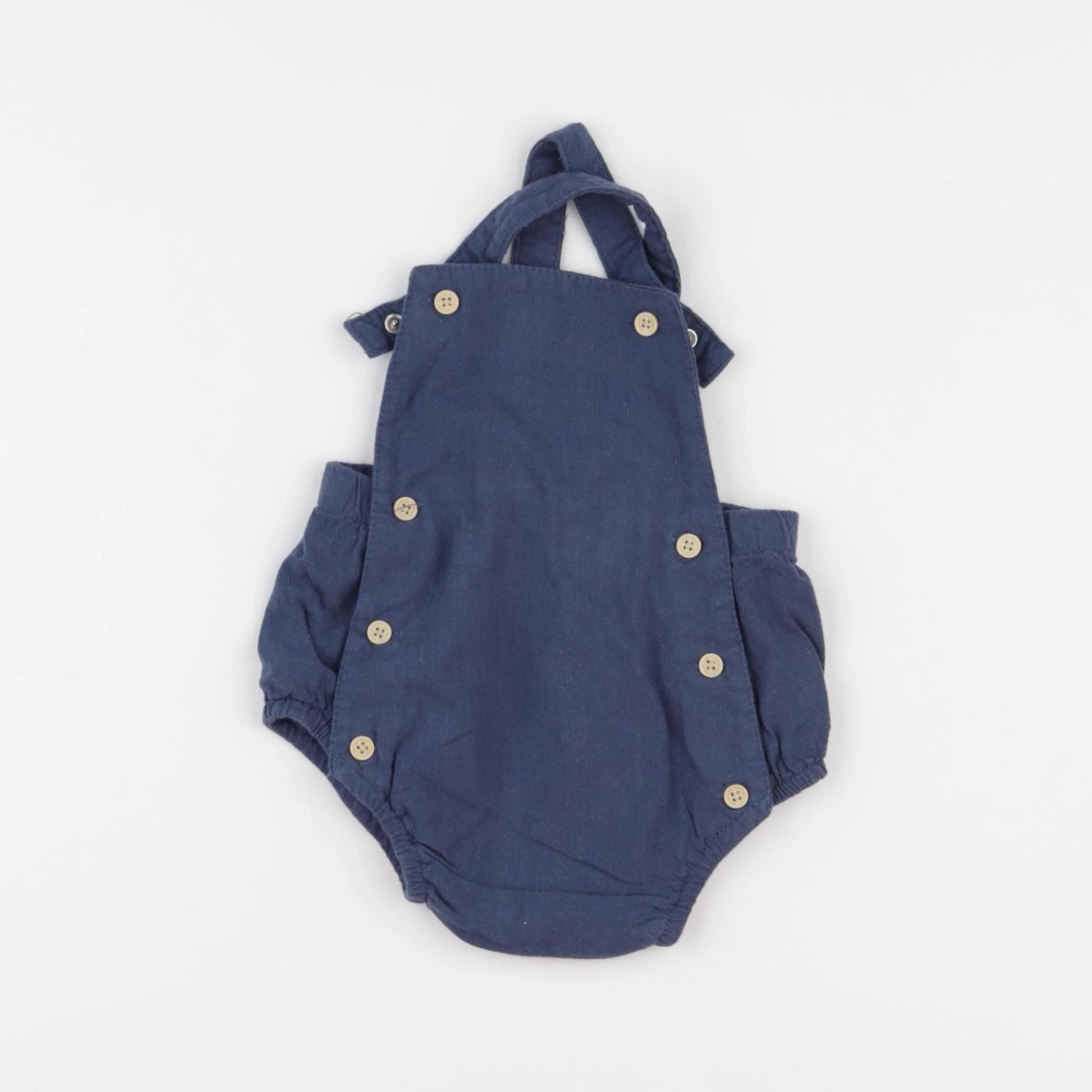 Vertbaudet - combinaison bleu - 3 mois