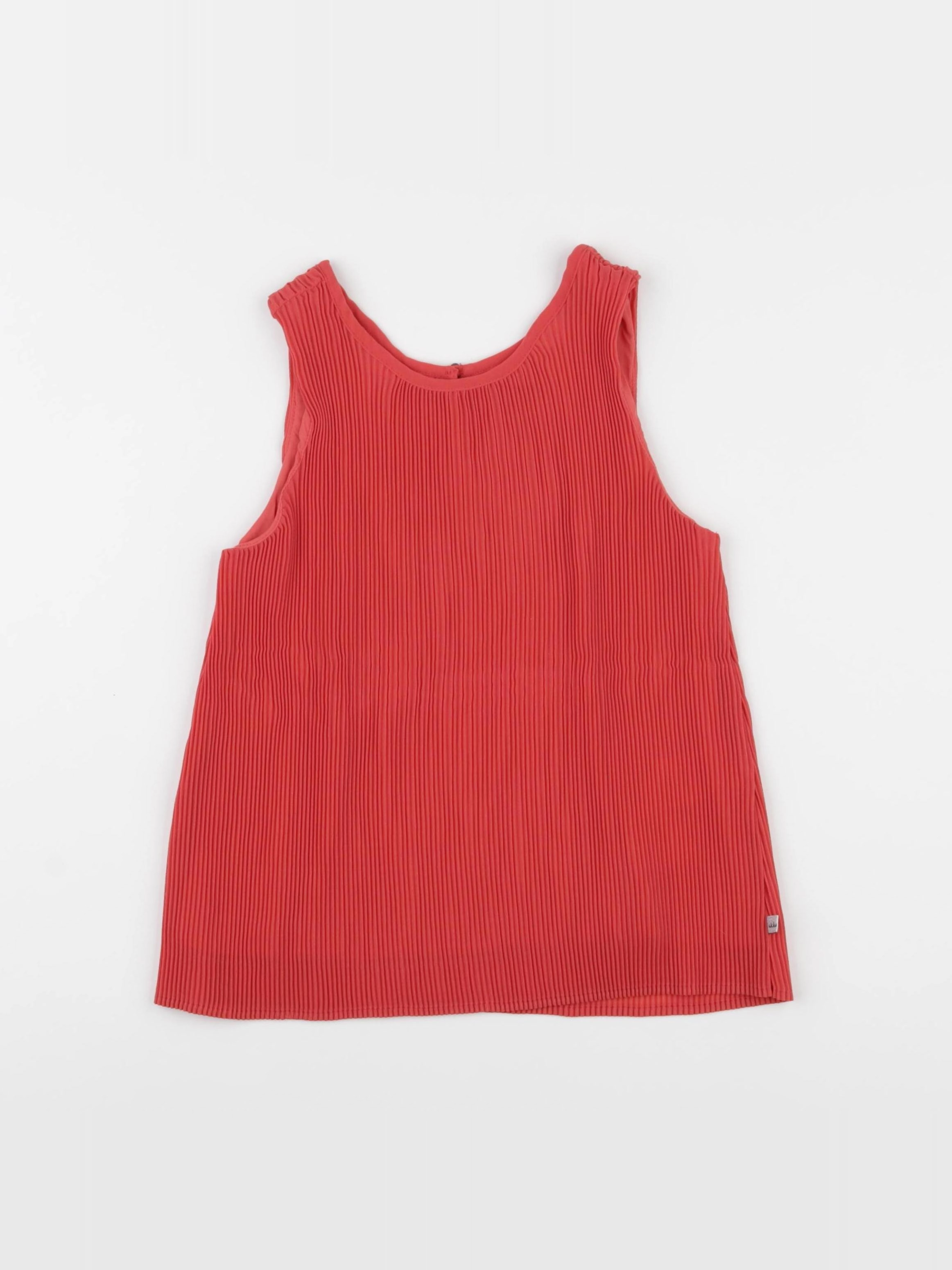 IKKS - blouse rouge - 8 ans