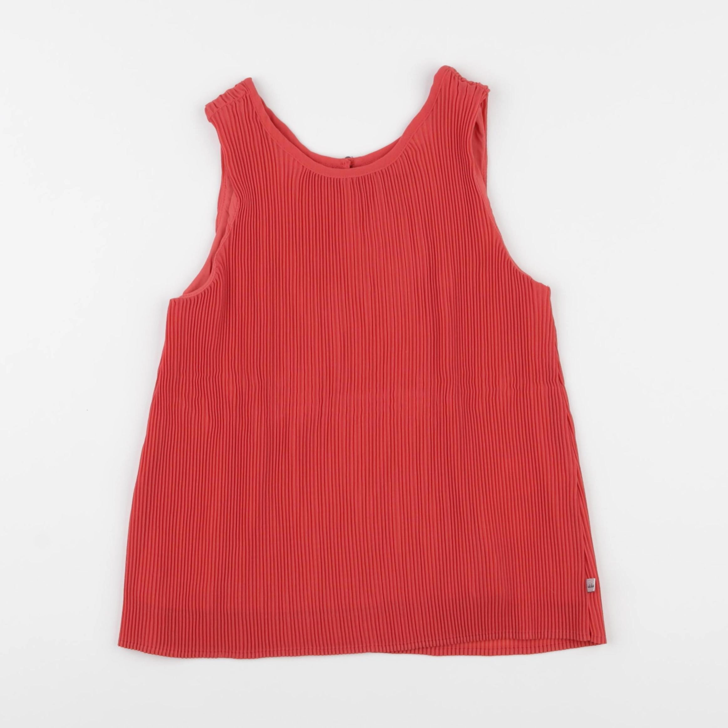 IKKS - blouse rouge - 8 ans