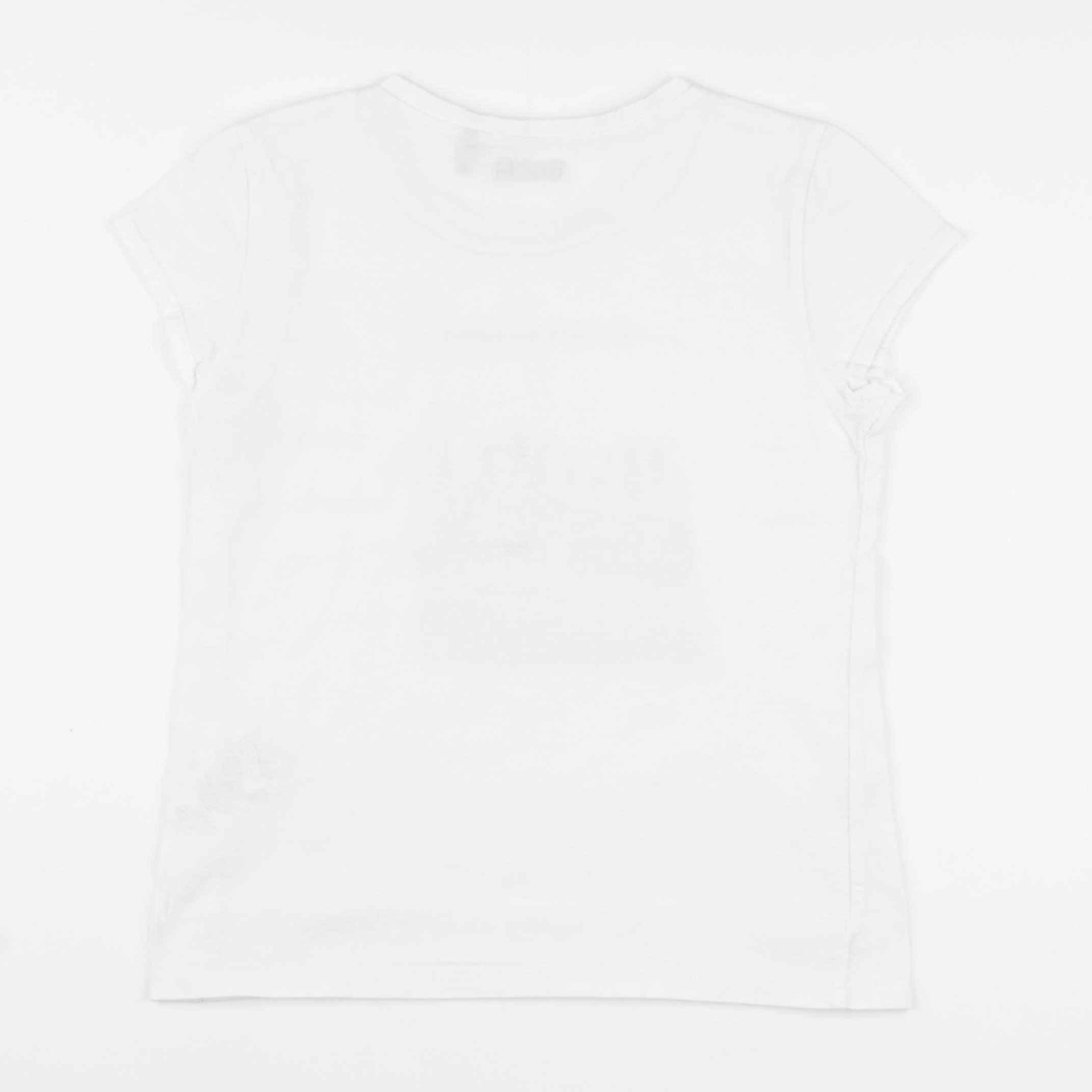 IKKS - tee-shirt blanc - 8 ans