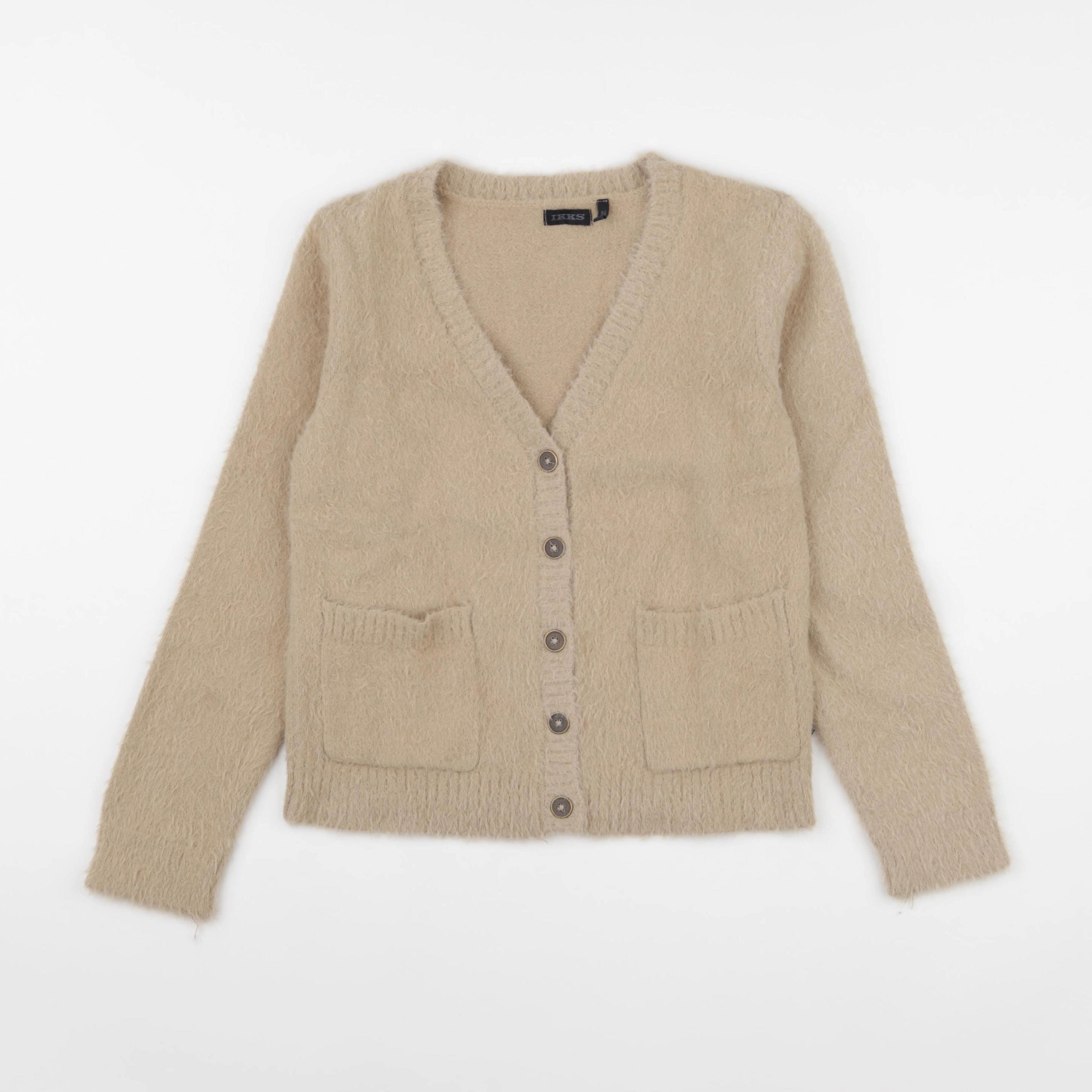 IKKS - gilet marron - 8 ans
