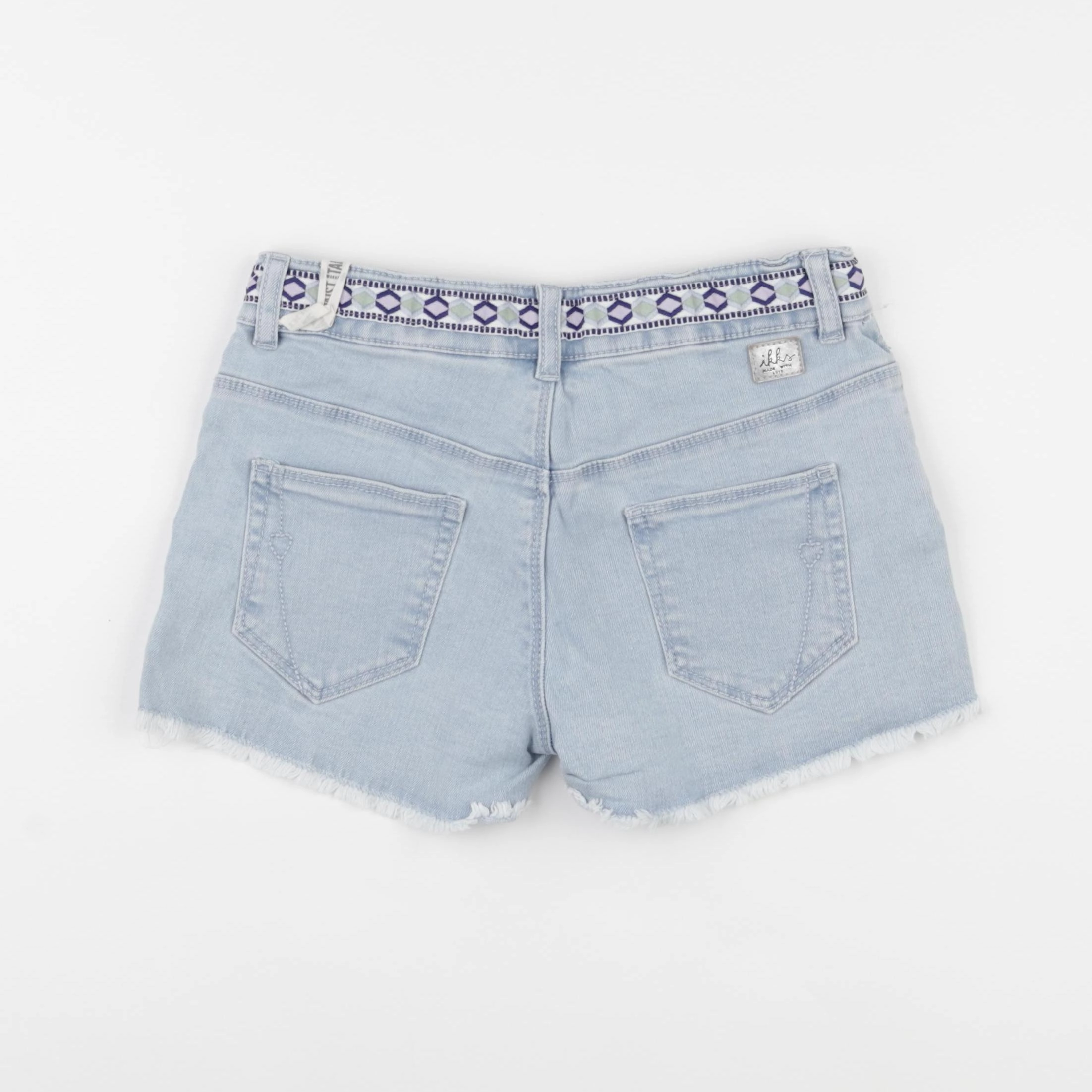 IKKS - short bleu - 8 ans
