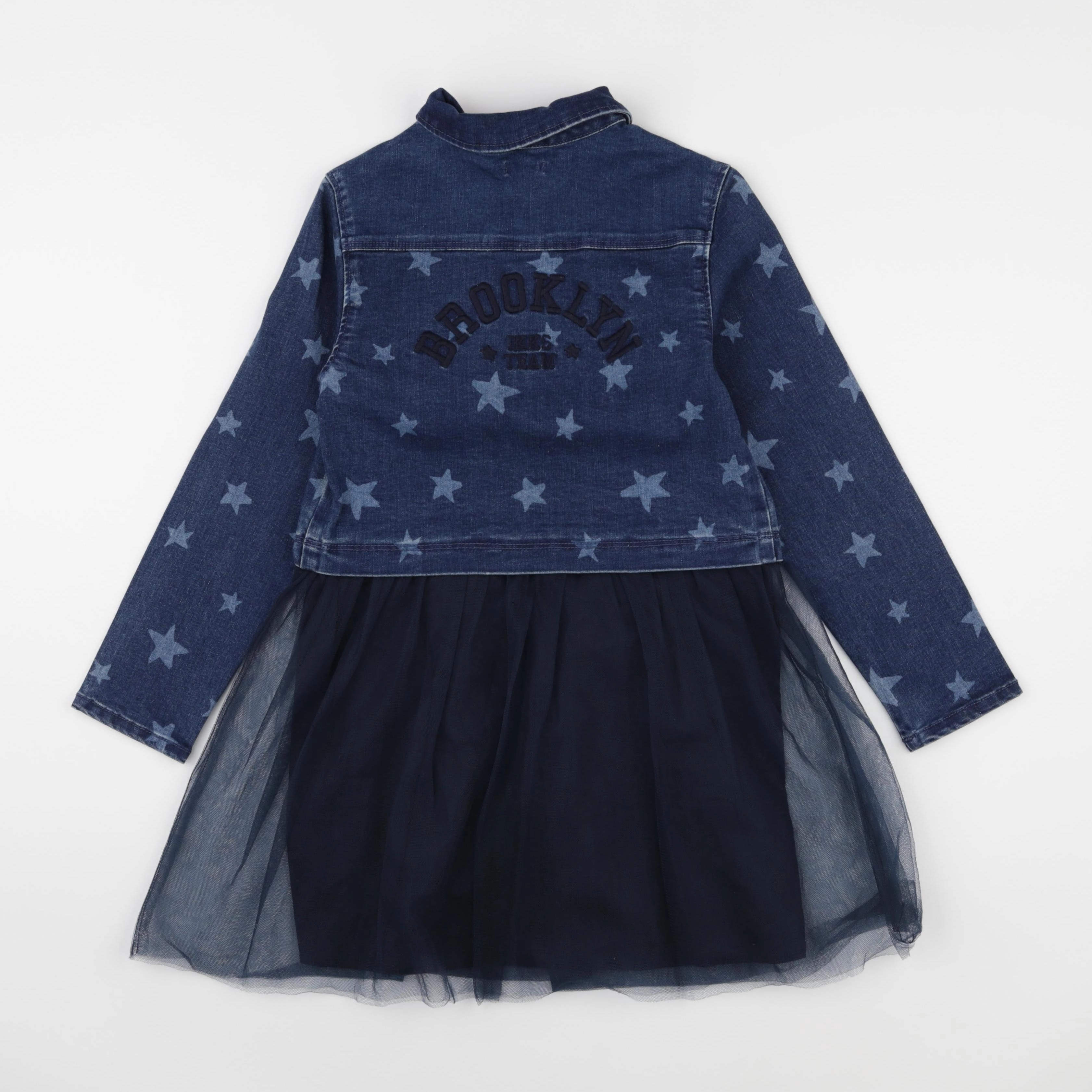 IKKS - robe bleu - 8 ans