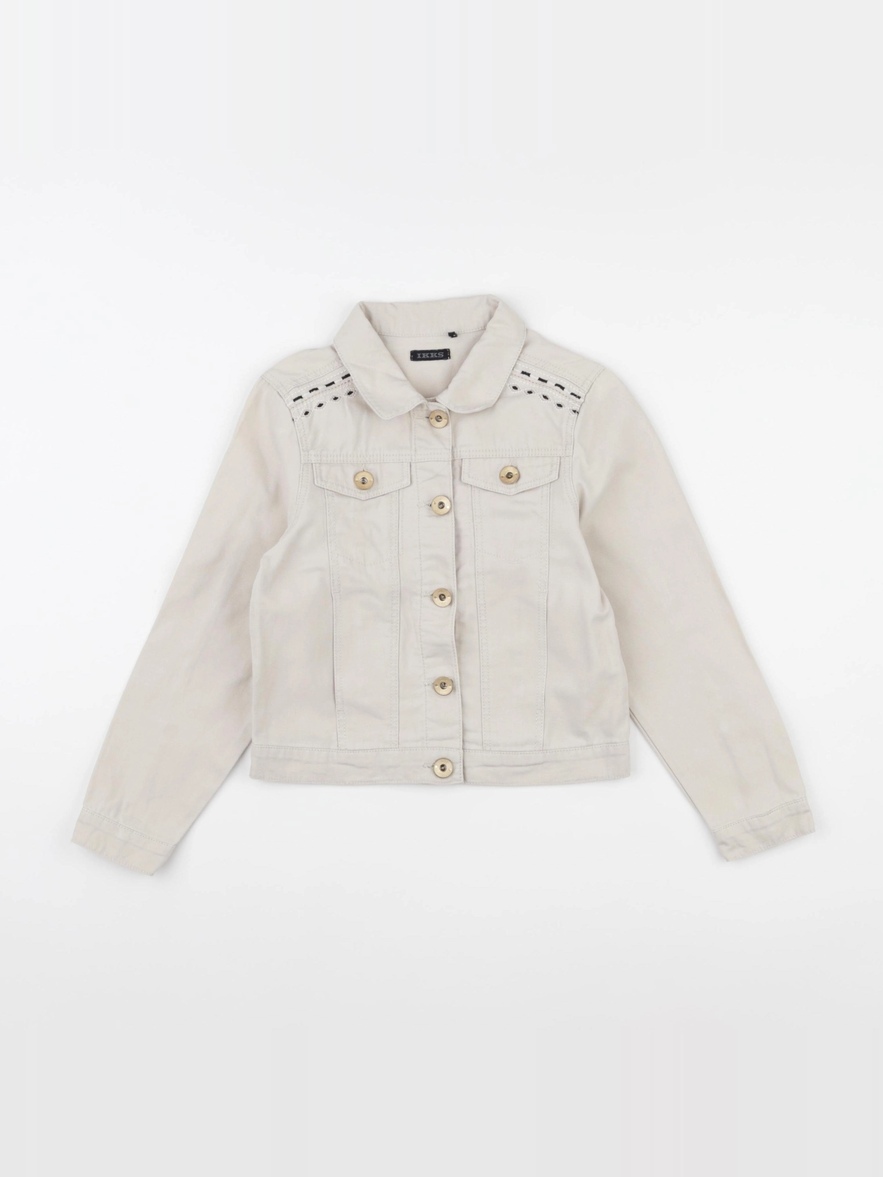 IKKS - veste beige - 6 ans