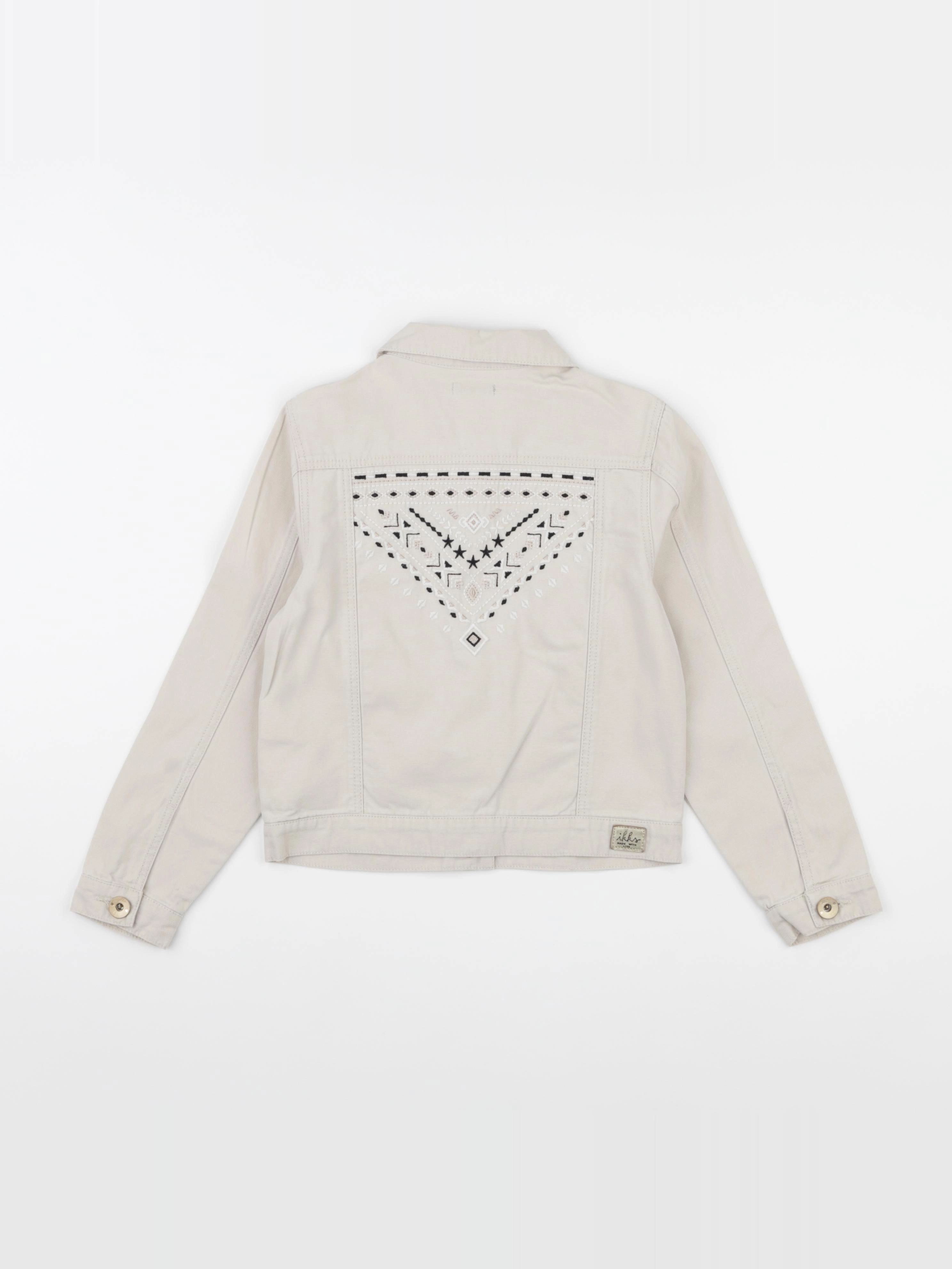 IKKS - veste beige - 6 ans