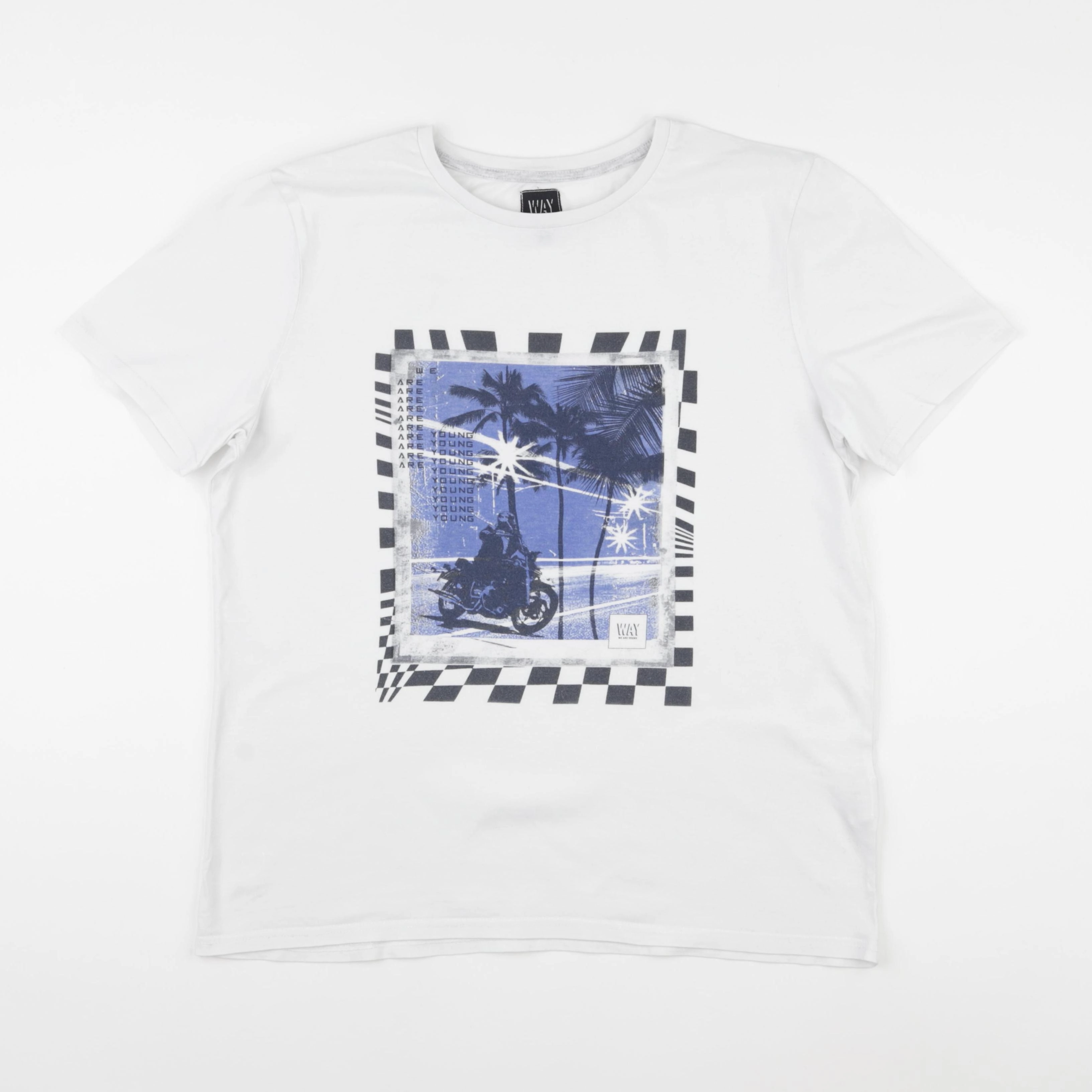 IKKS - tee-shirt blanc - 16 ans
