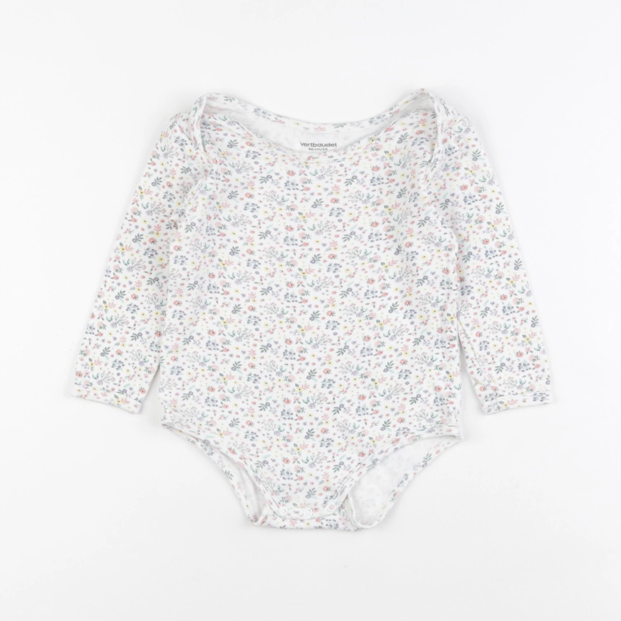 Vertbaudet - body multicolore - 2 ans