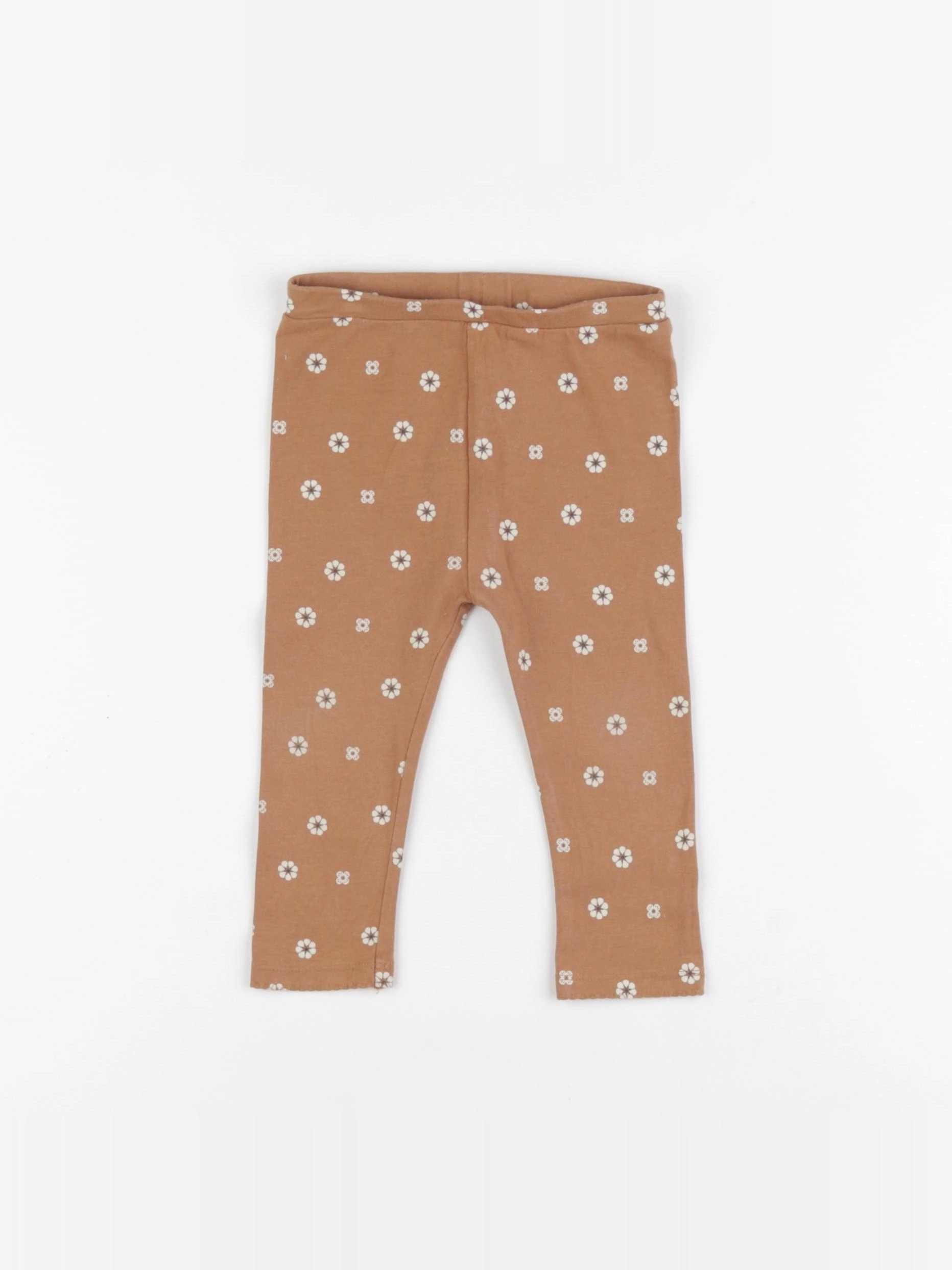 Vertbaudet - legging marron - 18 mois