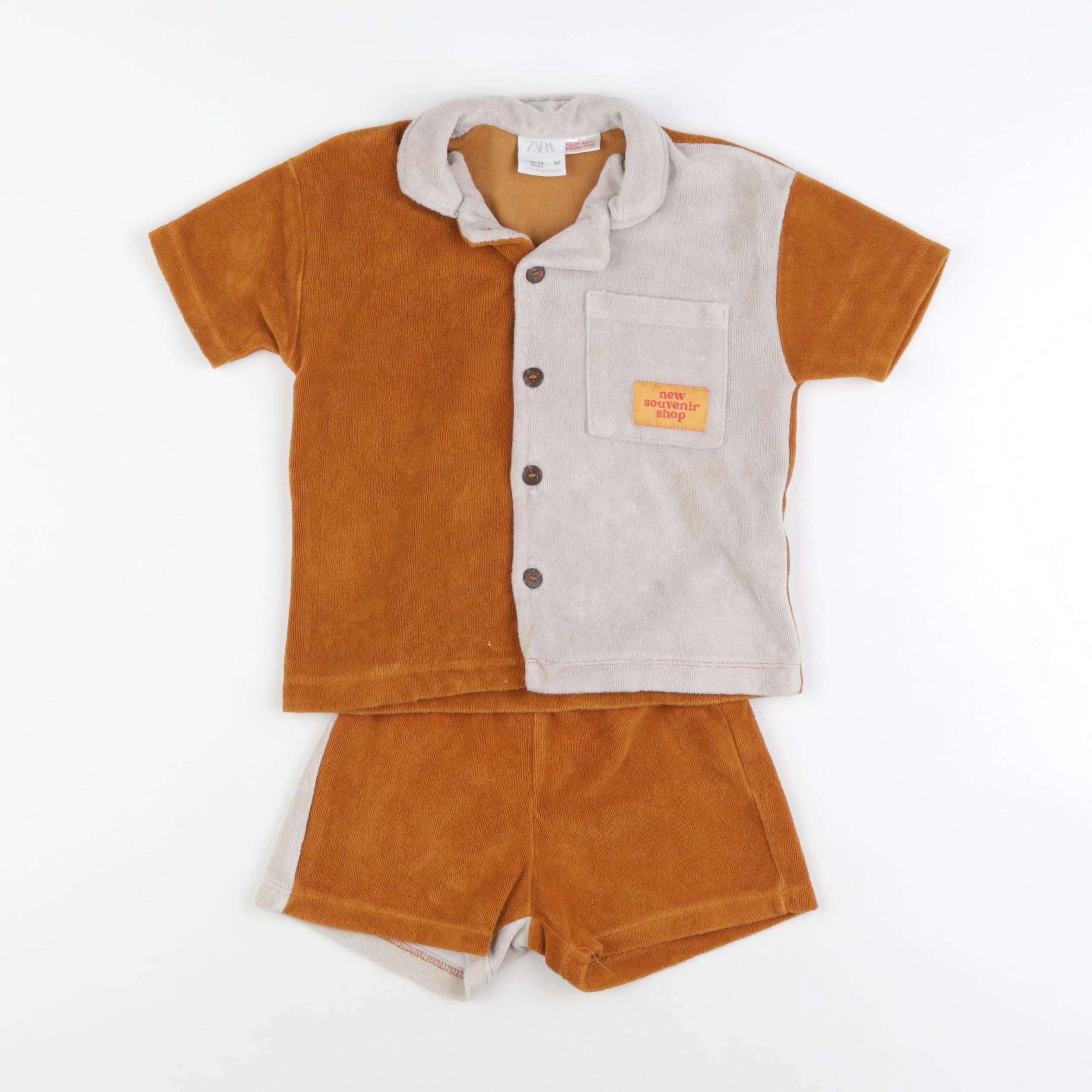 Zara - ensemble multicolore - 18/24 mois