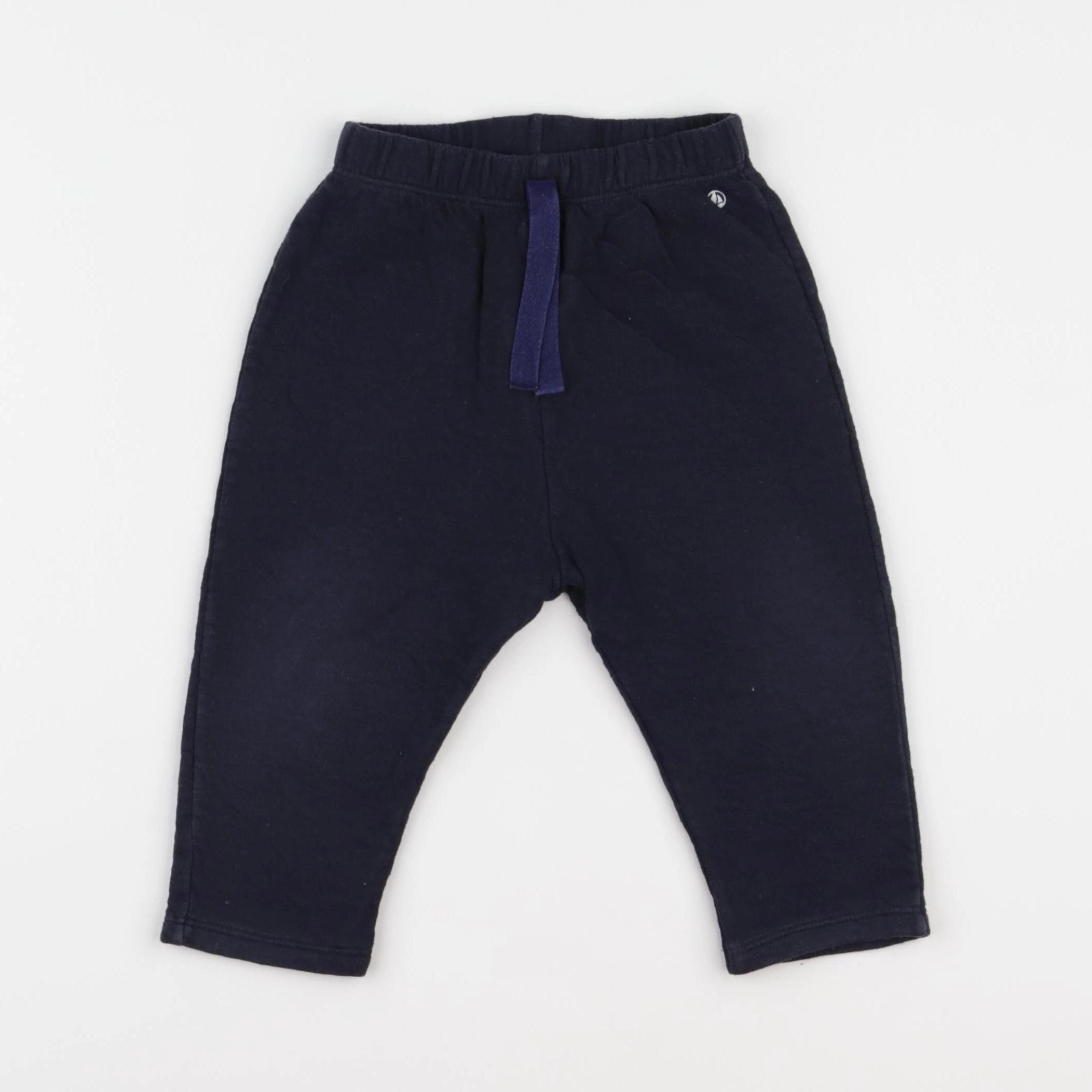 Petit Bateau - jogging bleu - 18 mois