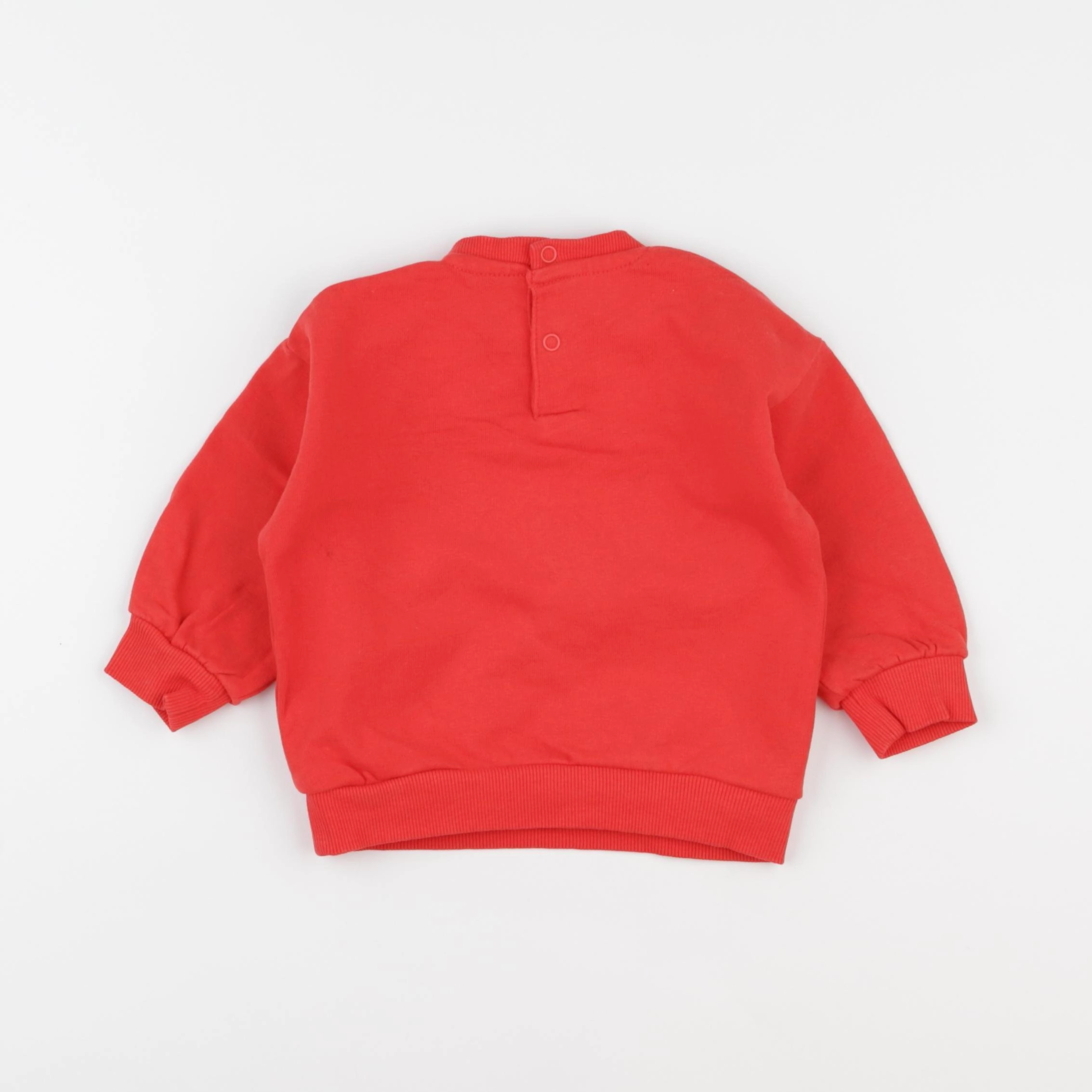 Tape à l'oeil - sweat rouge - 12 mois