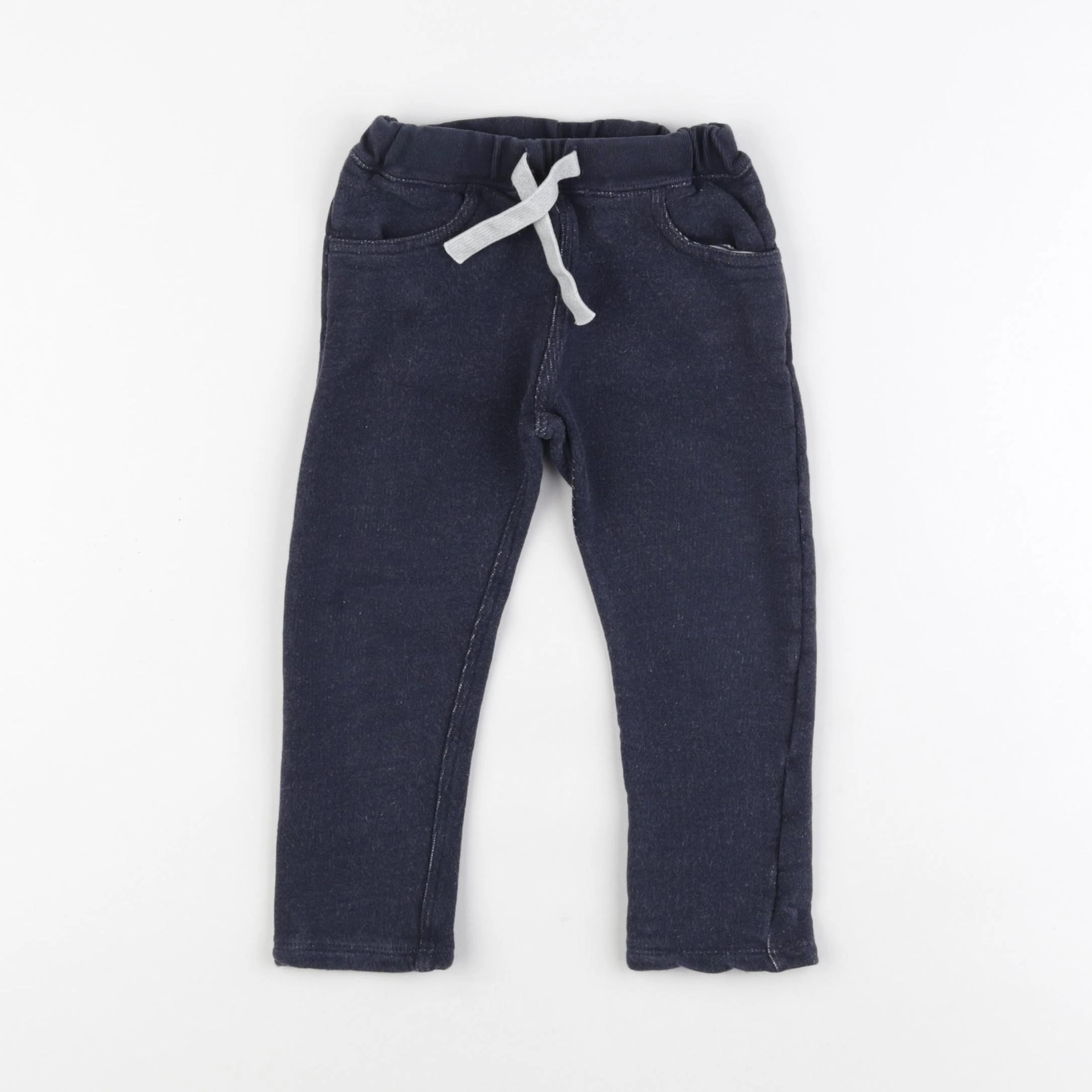 Petit Bateau - jogging bleu - 24 mois