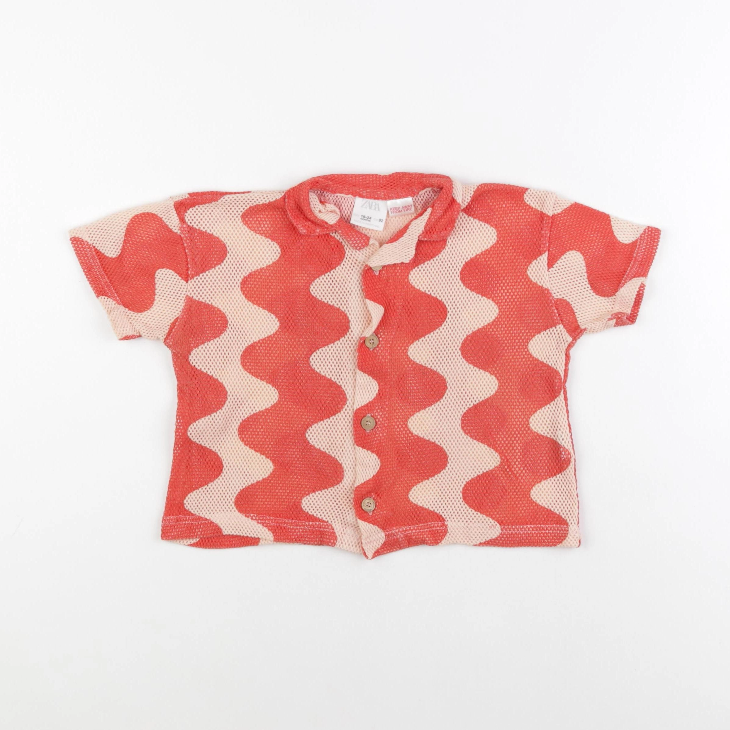 Zara - blouse multicolore - 18/24 mois