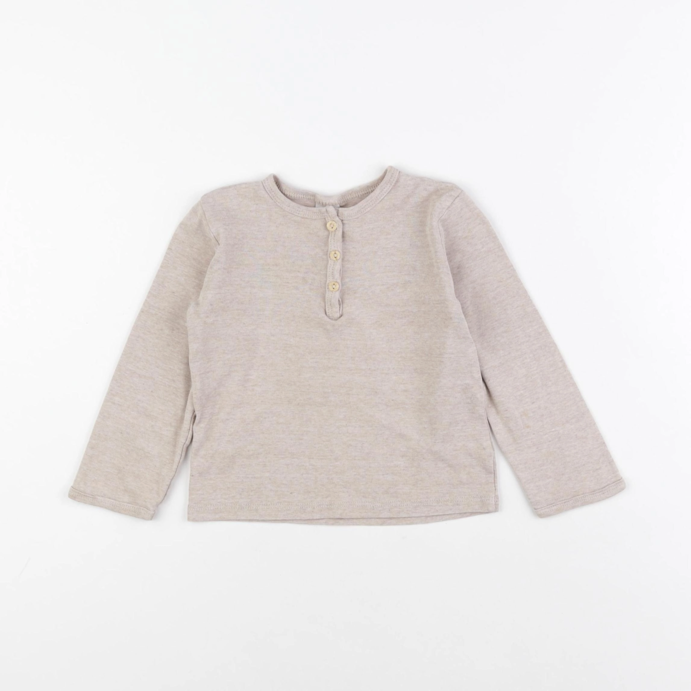 H&M - tee-shirt beige - 18 mois à 2 ans