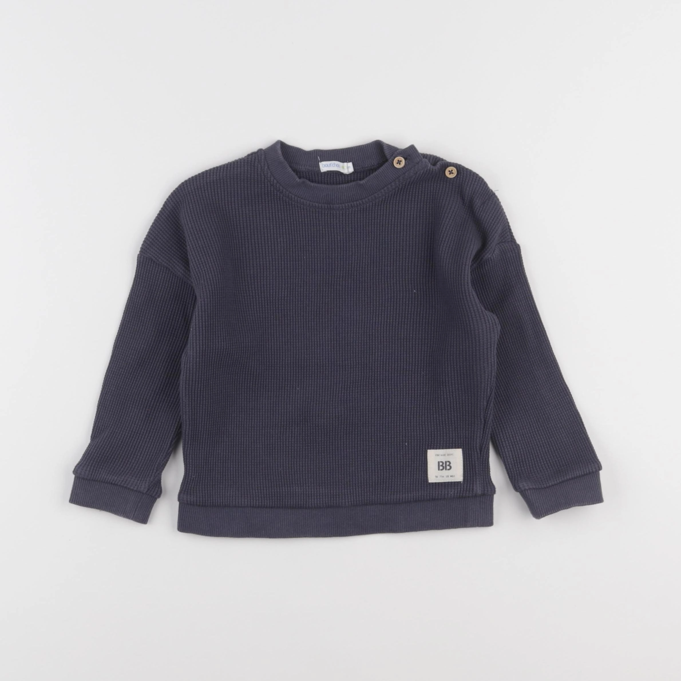 Boutchou - sweat gris - 24 mois