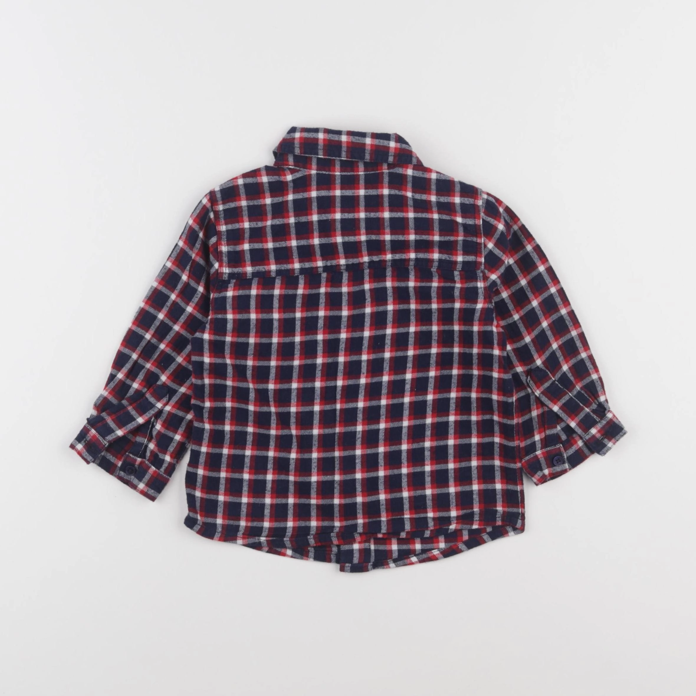 Boutchou - chemise multicolore - 12 mois