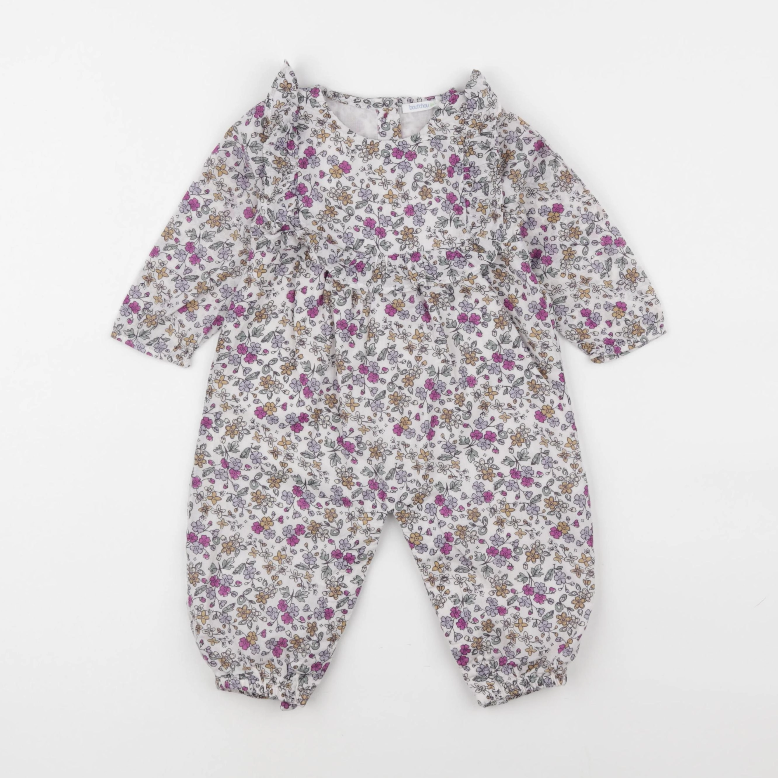 Boutchou - combinaison multicolore - 3 mois