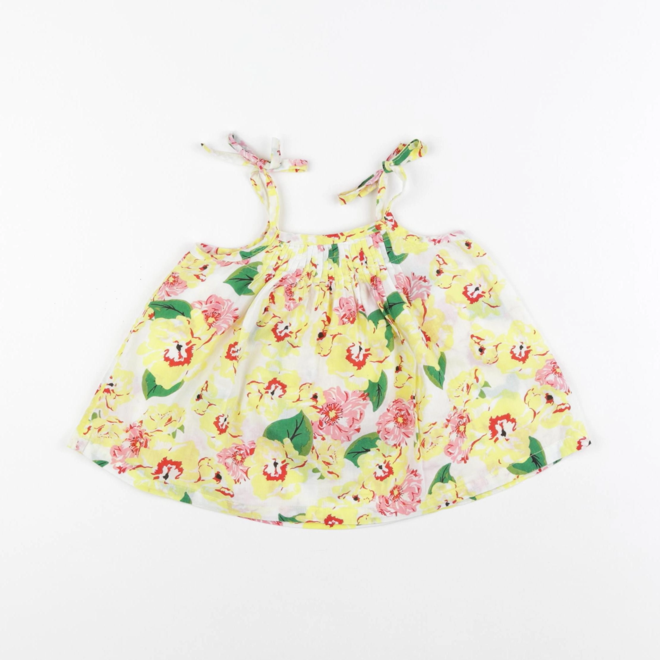 Lucas du Tertre - blouse jaune - 12/18 mois