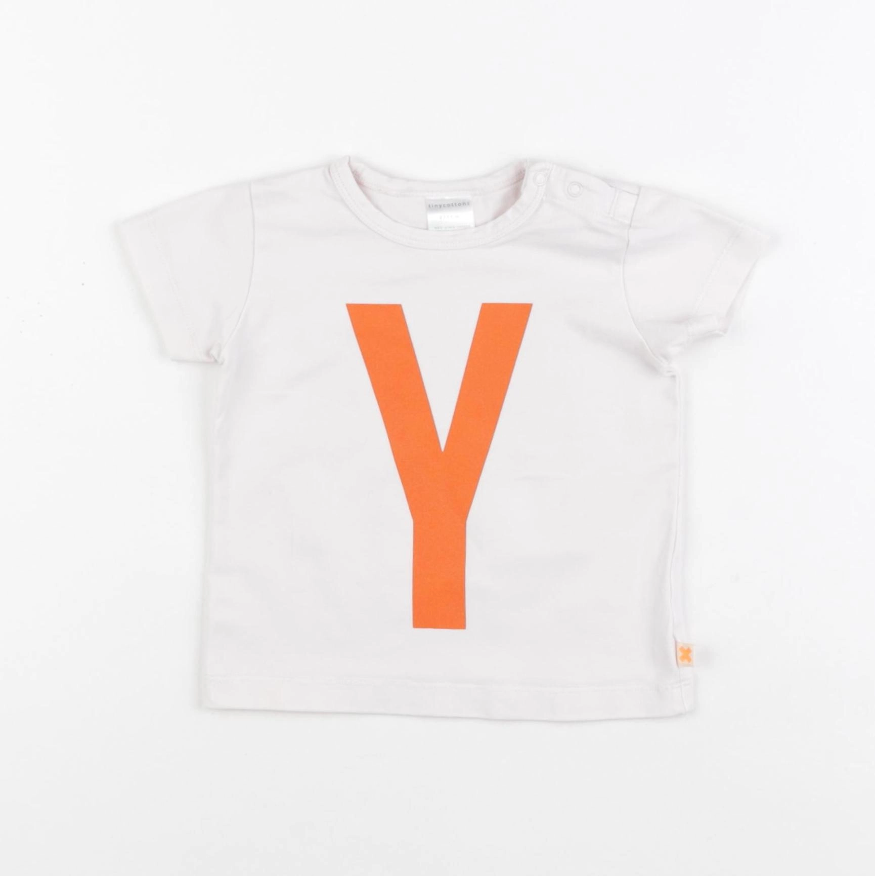 Tiny Cottons - tee-shirt blanc - 6/12 mois