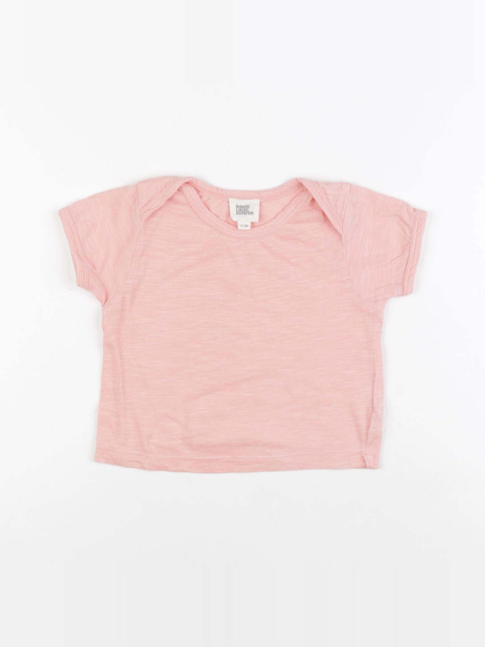 Lucas du Tertre - tee-shirt rose - 12/18 mois