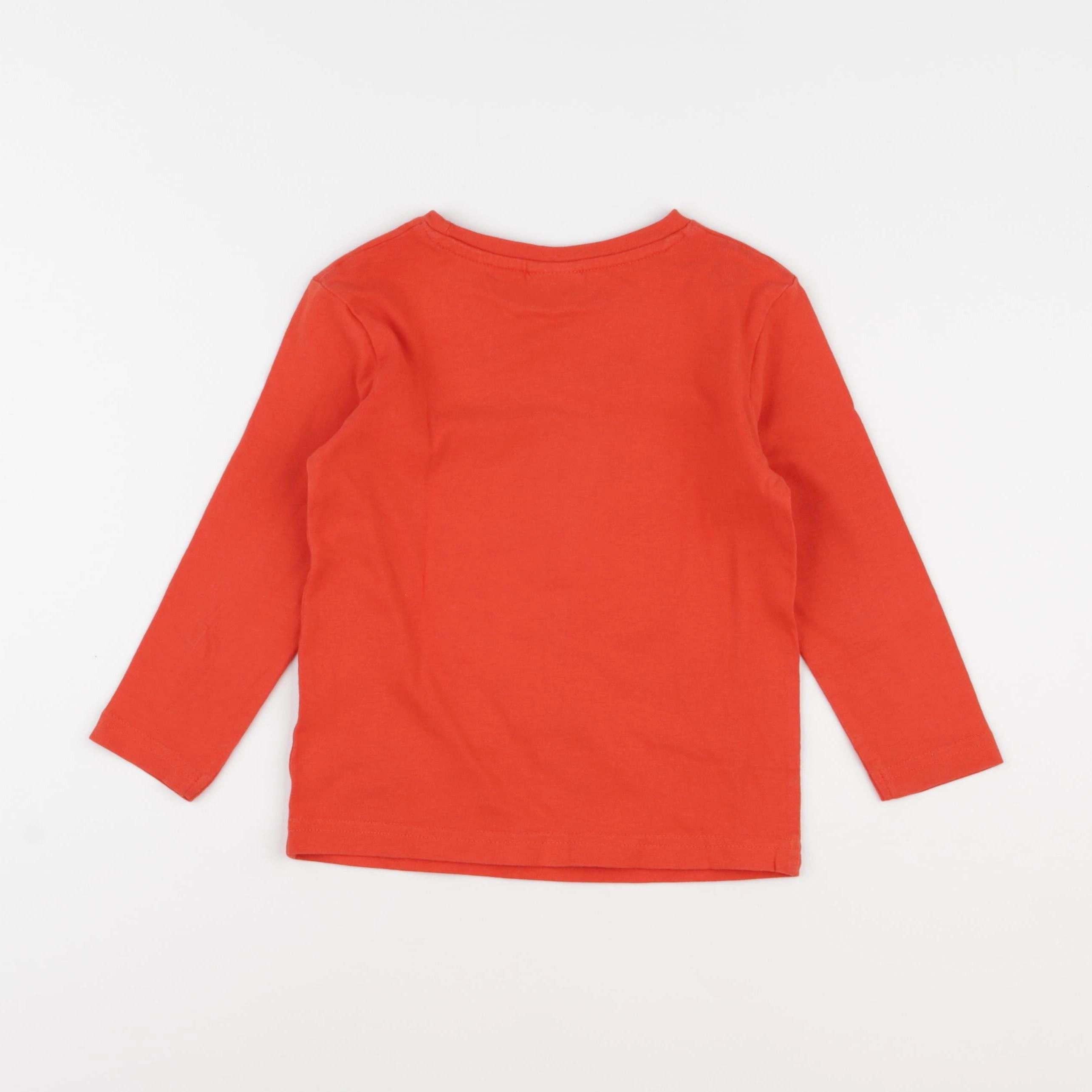 Tape à l'oeil - tee-shirt rouge - 3 ans