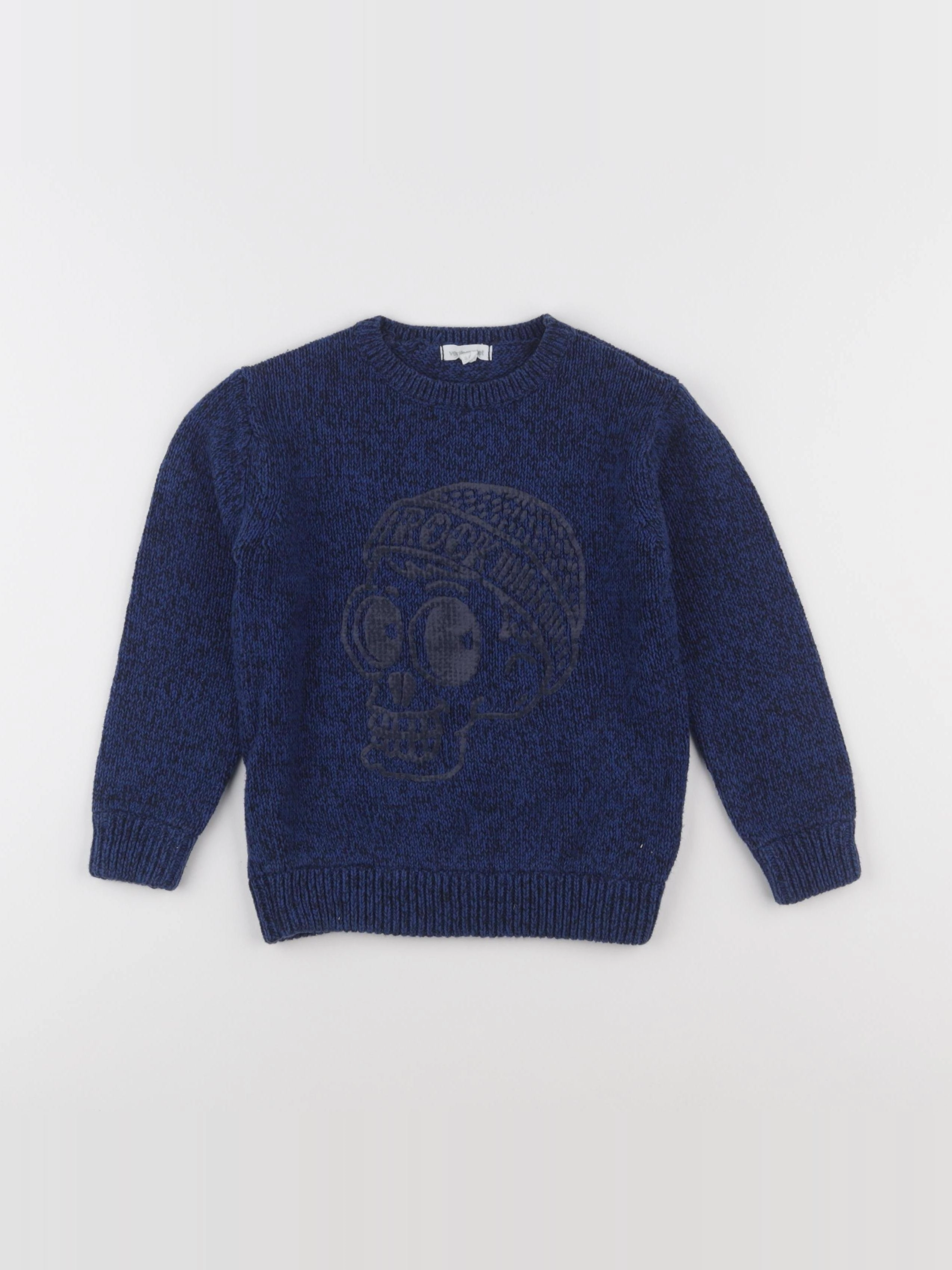 Vertbaudet - pull bleu - 5 ans