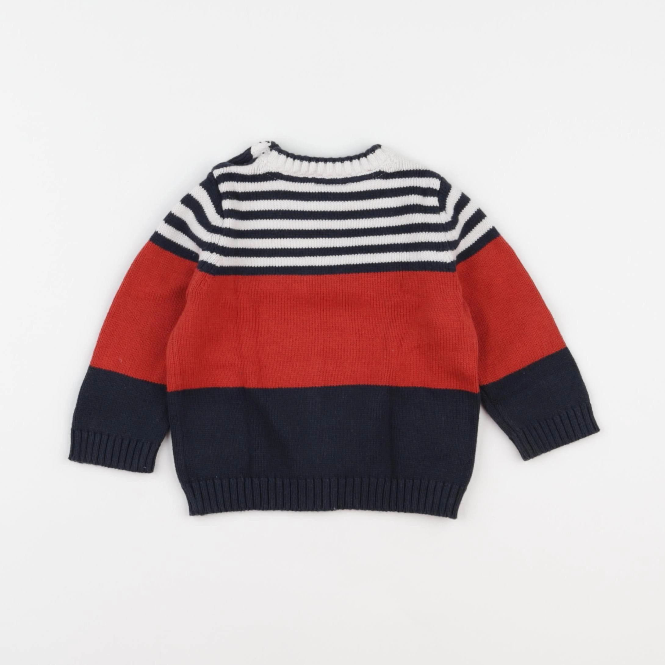 Tape à l'oeil - pull rouge - 9 mois