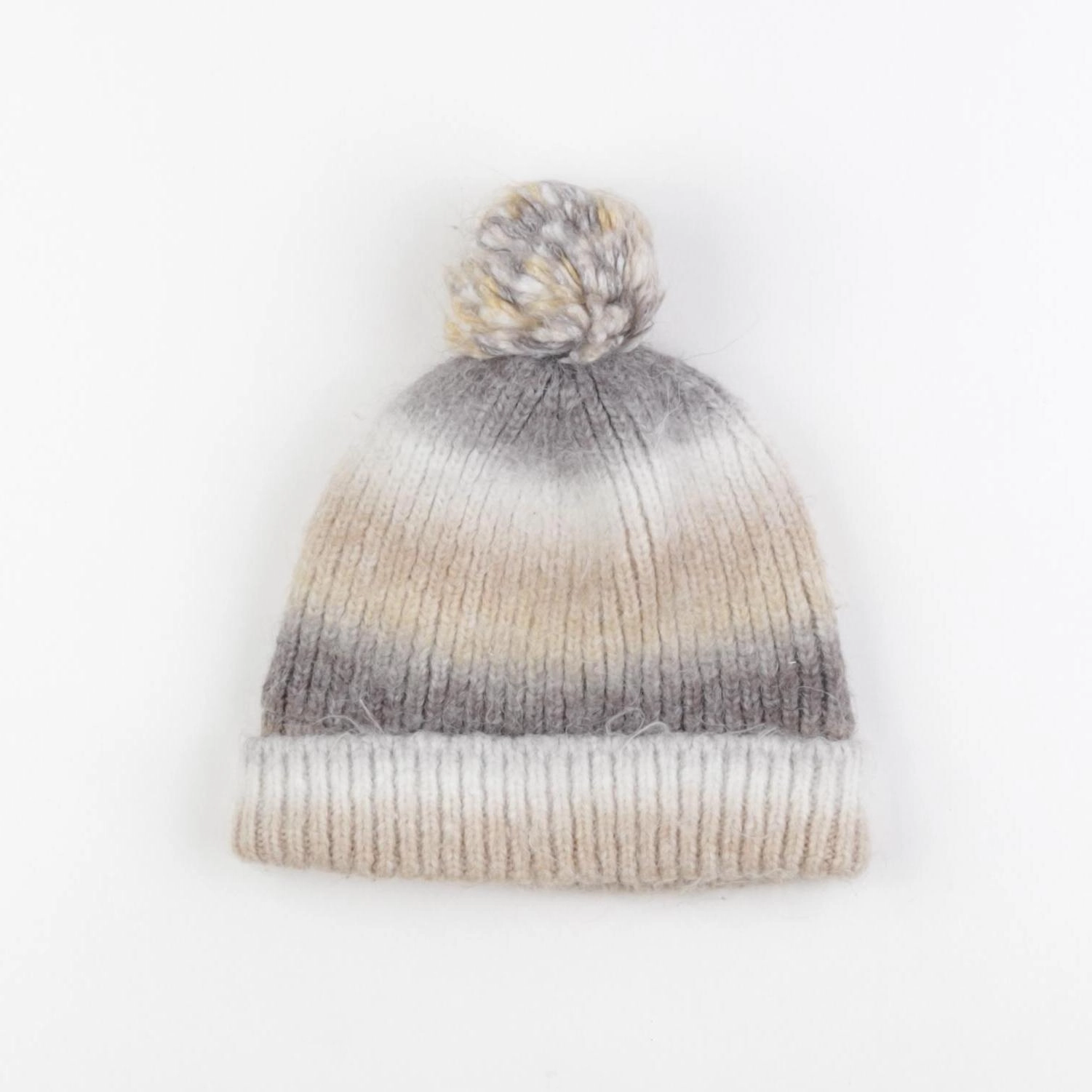 Vertbaudet - bonnet multicolore - 8/10 ans