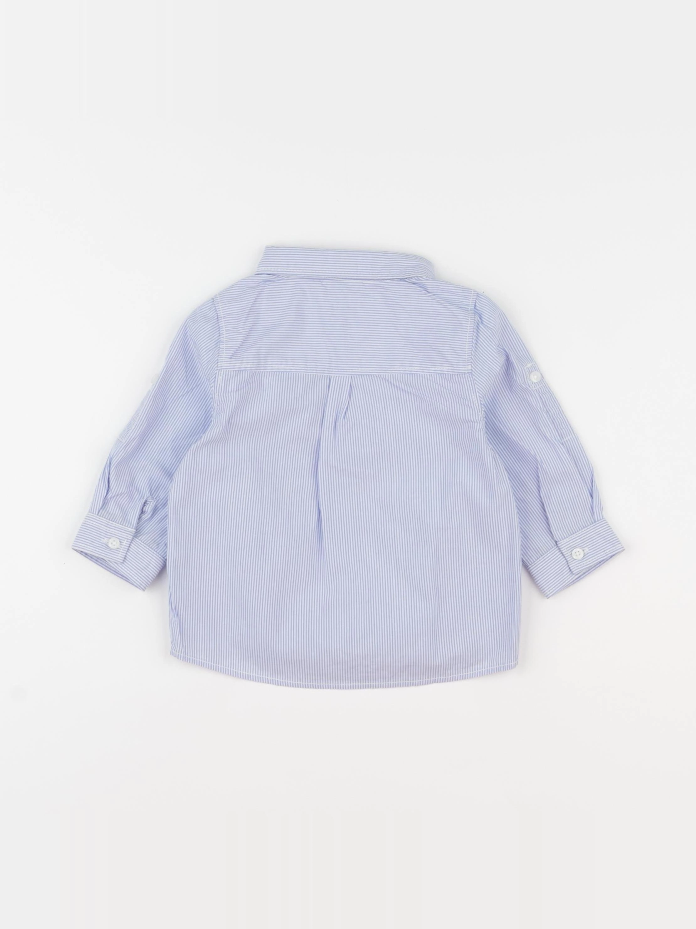 Tape à l'oeil - chemise bleu - 9 mois
