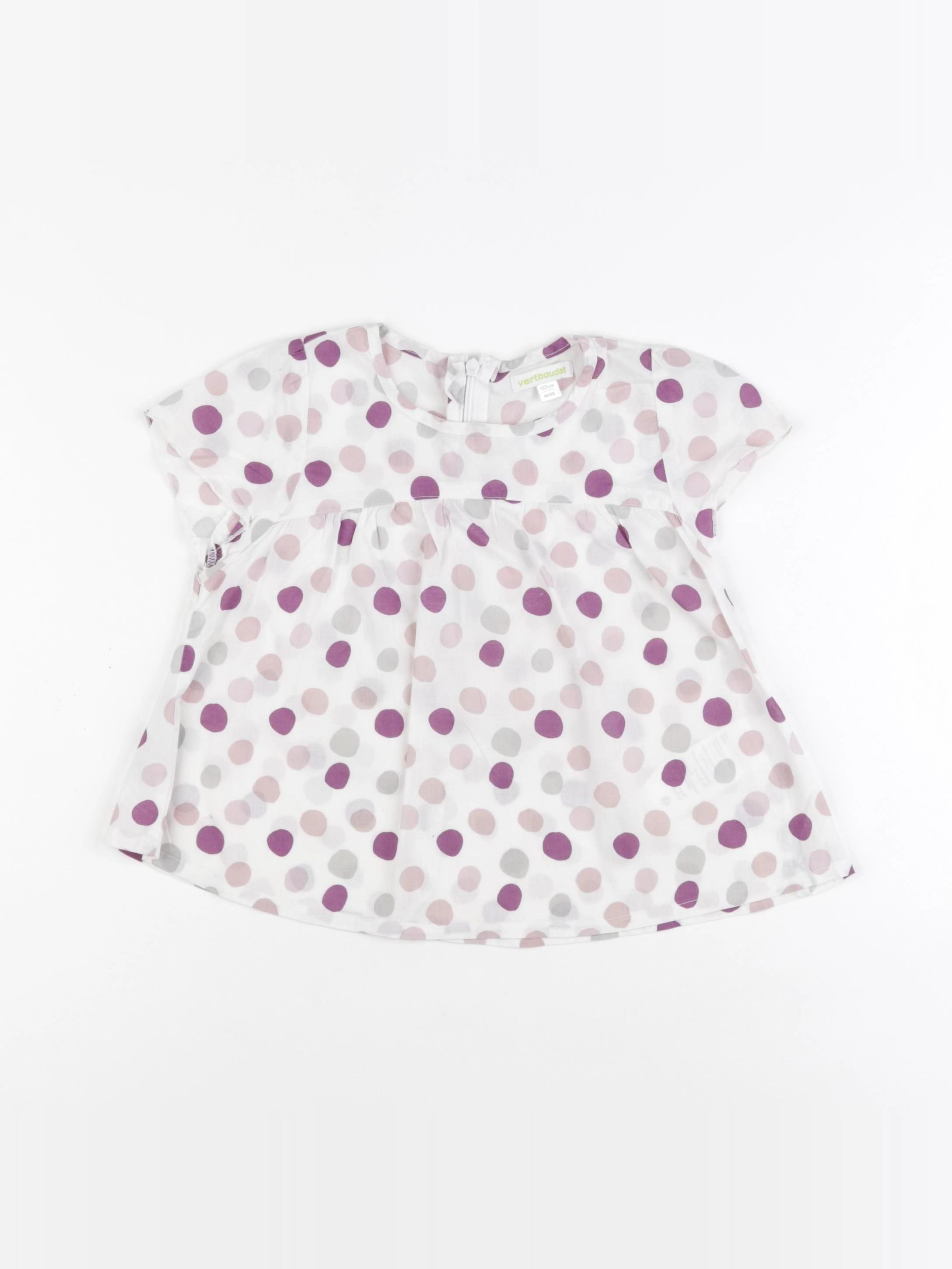 Vertbaudet - blouse blanc - 4 ans