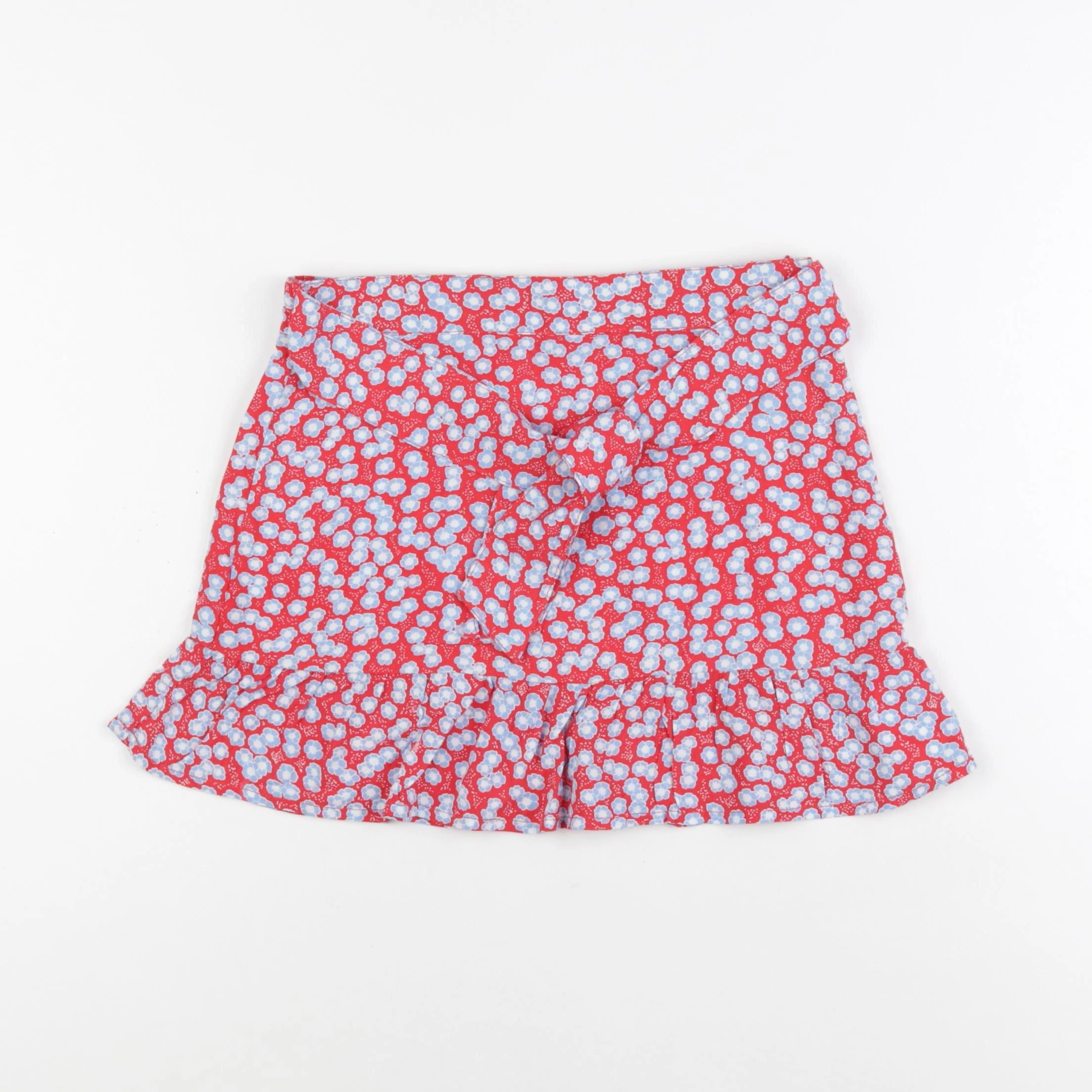 Vertbaudet - jupe rouge - 8 ans