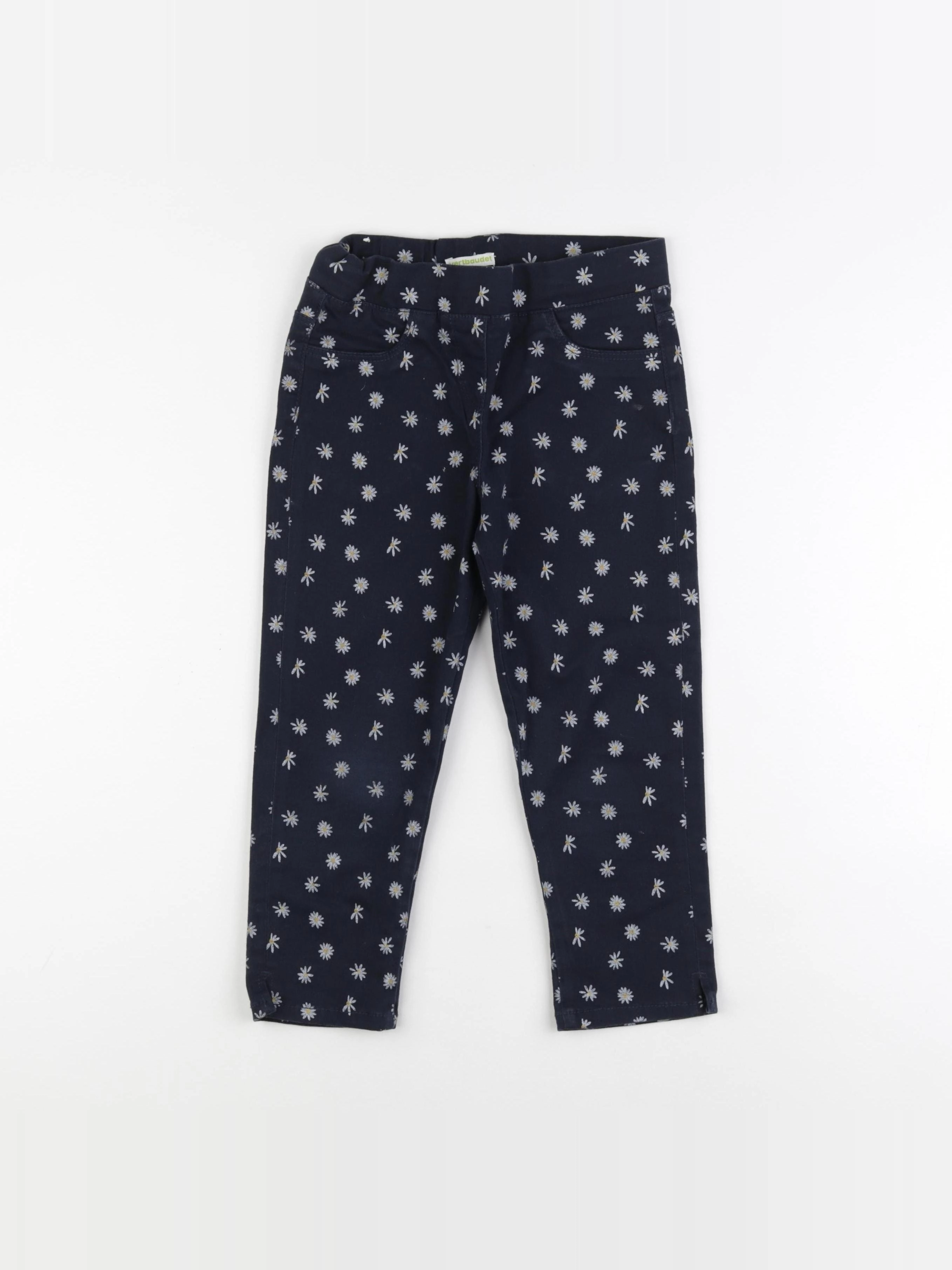 Vertbaudet - jegging bleu - 9 ans