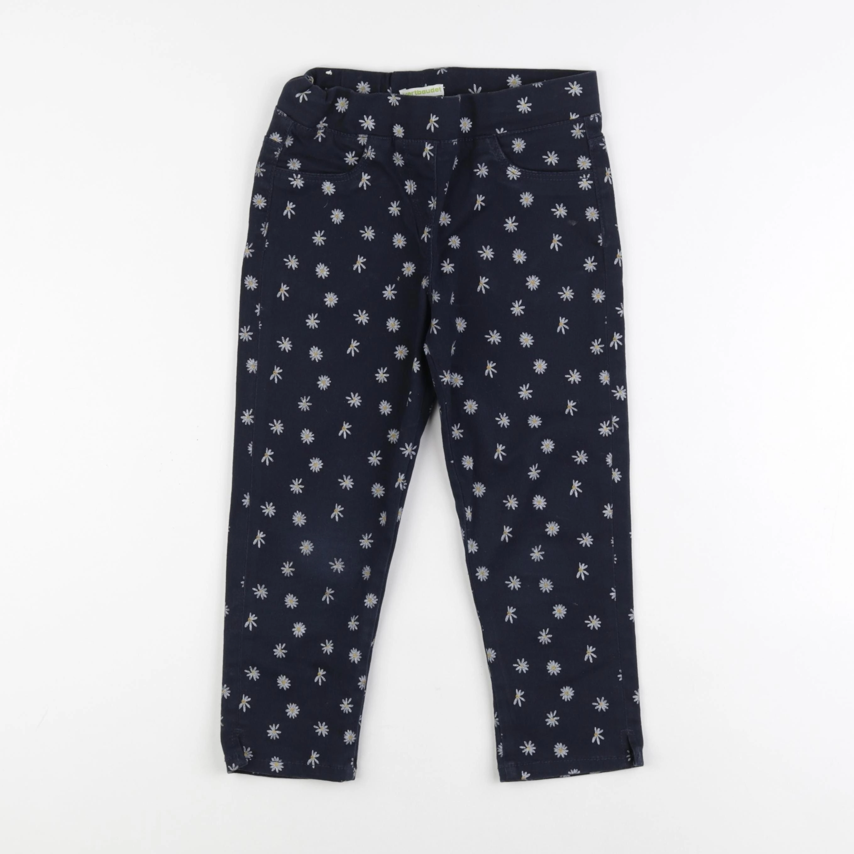 Vertbaudet - jegging bleu - 9 ans
