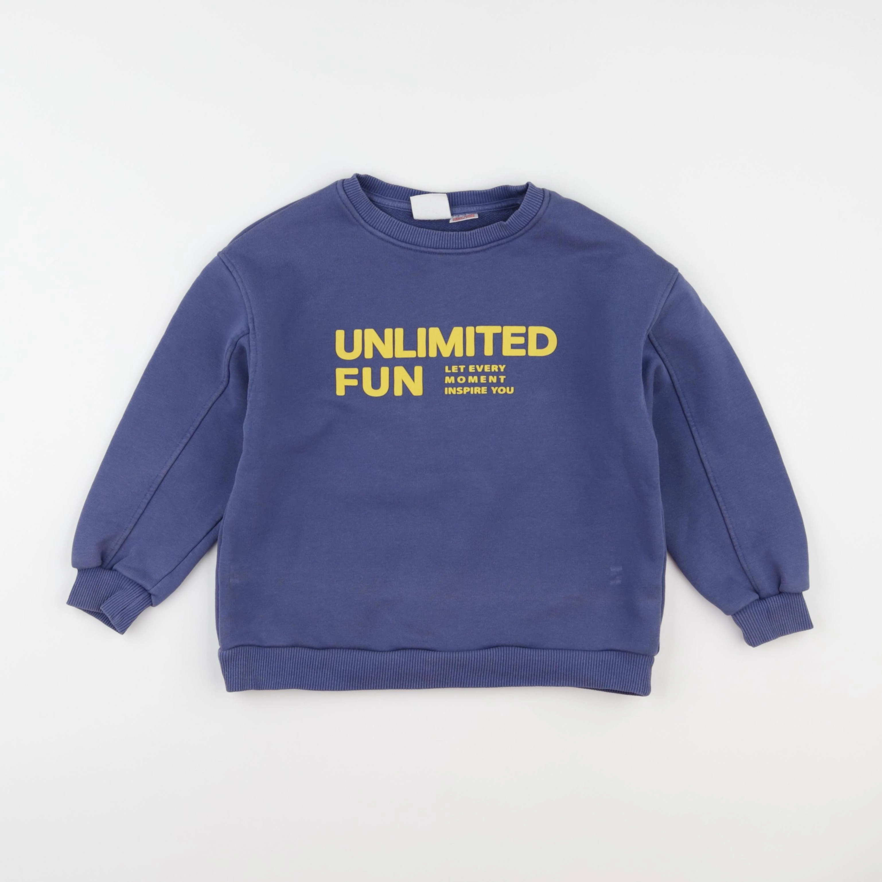 Zara - sweat bleu - 6 ans