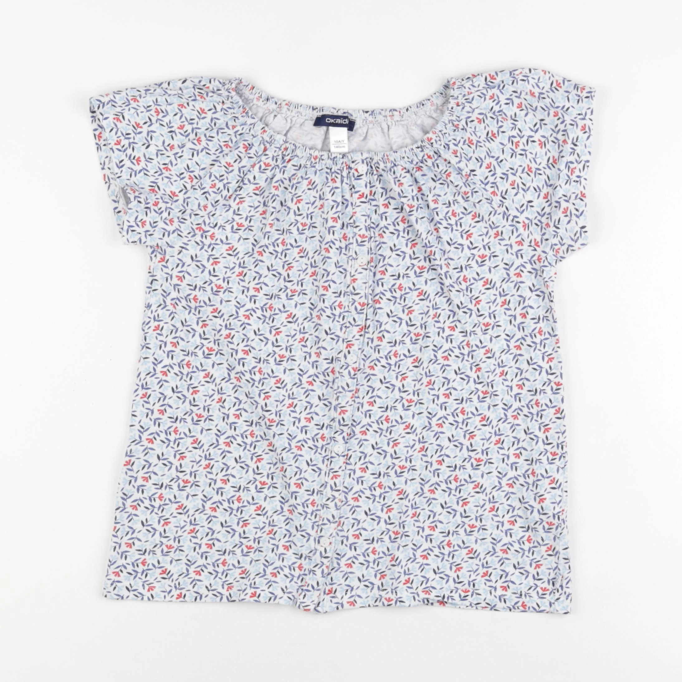 Okaidi - tee-shirt multicolore - 10 ans