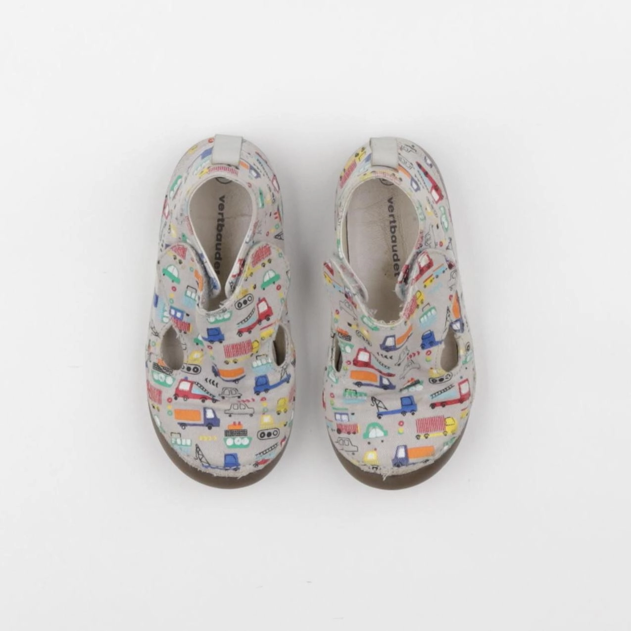 Vertbaudet - chaussons gris - pointure 26