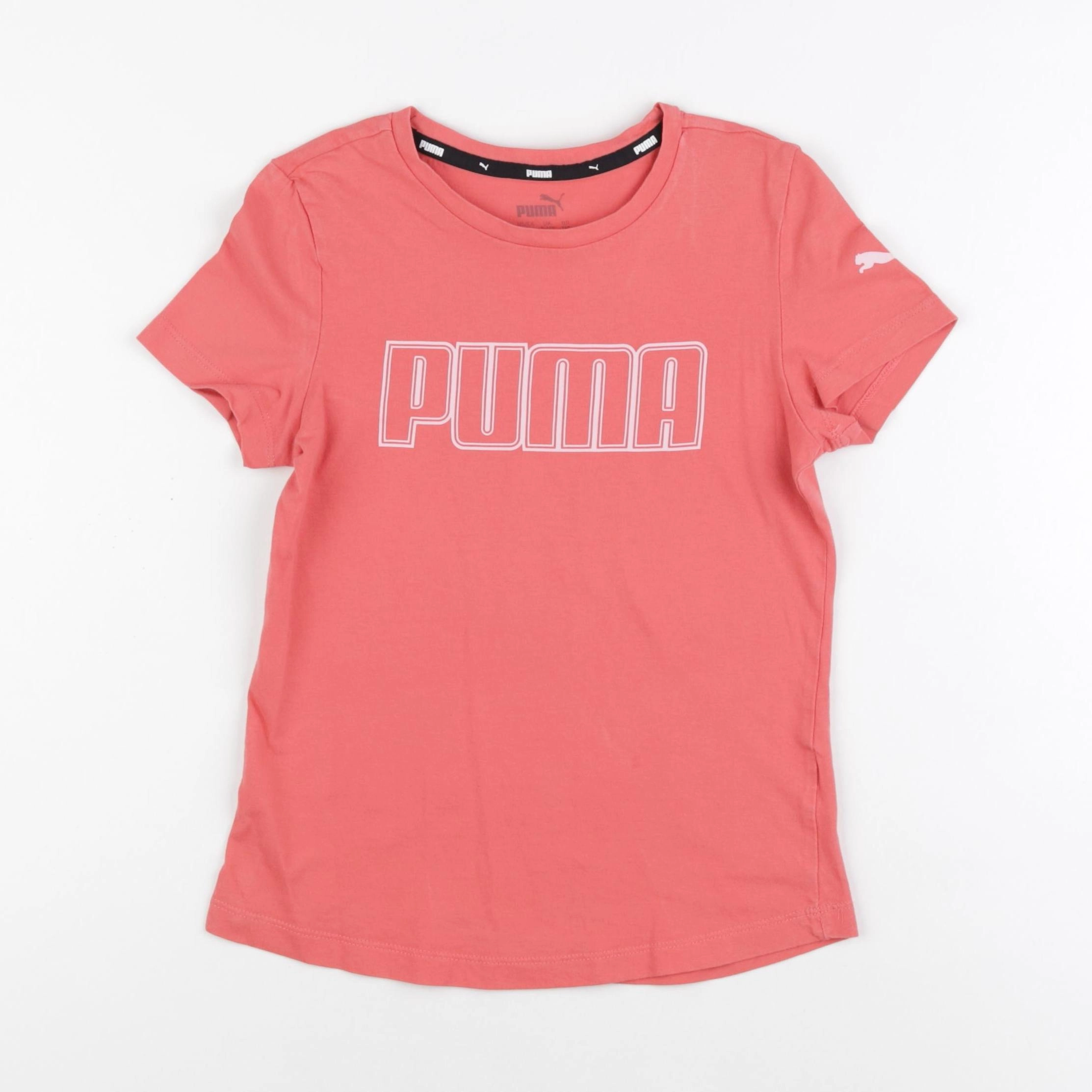 Puma - tee-shirt rose - 9/10 ans