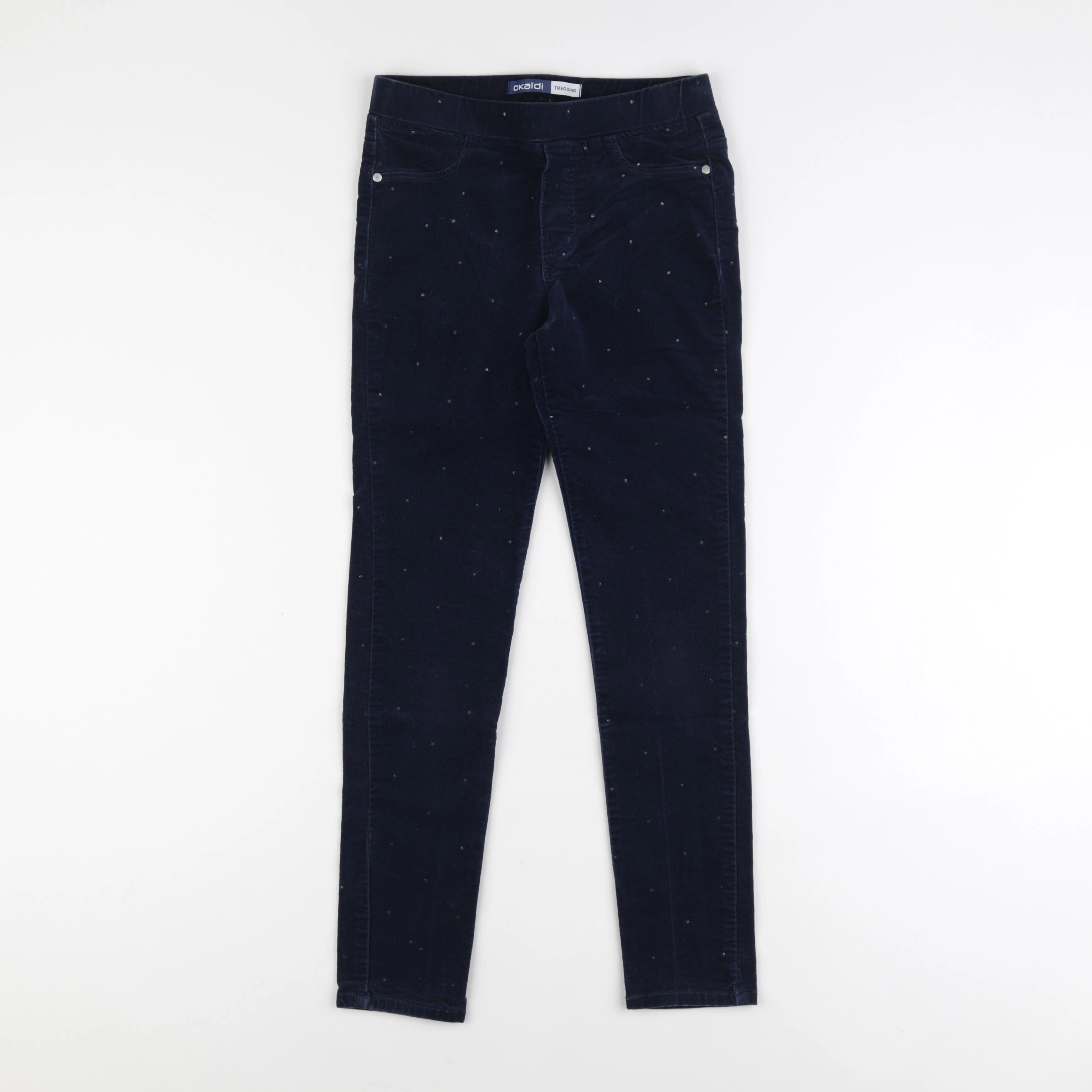 Okaidi - jegging bleu - 10 ans