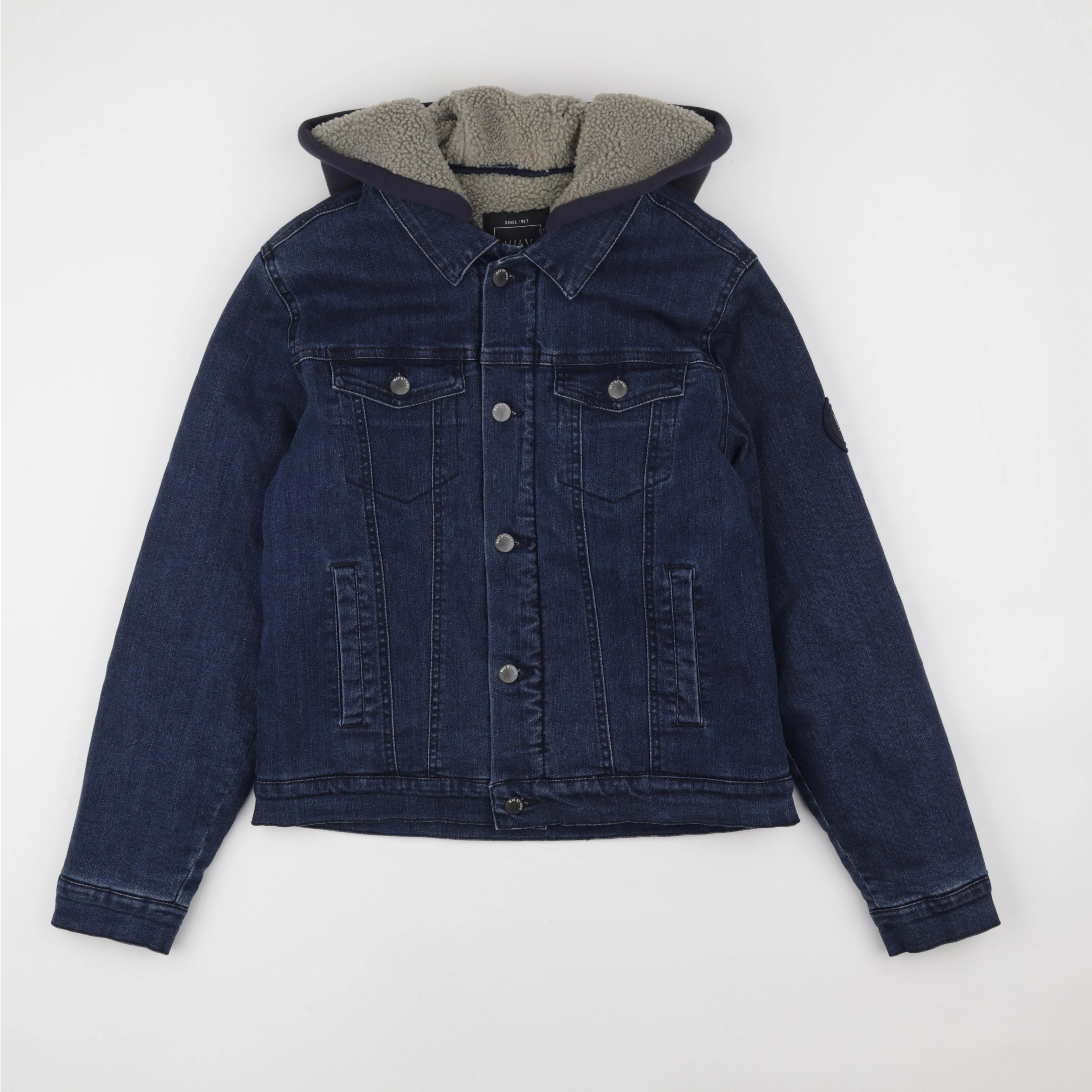 IKKS - veste doublé bleu - 14 ans