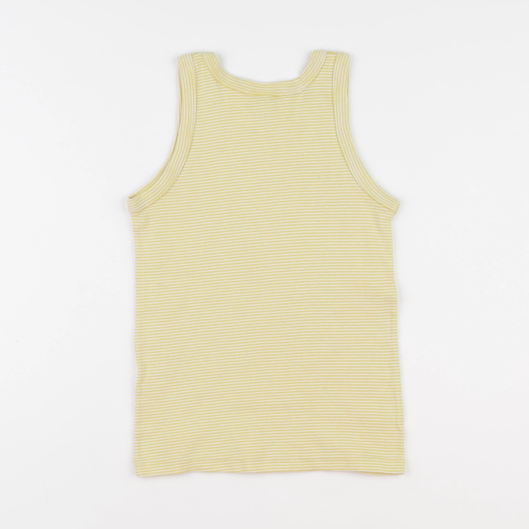 Petit Bateau - maillot de corps jaune - 8 ans