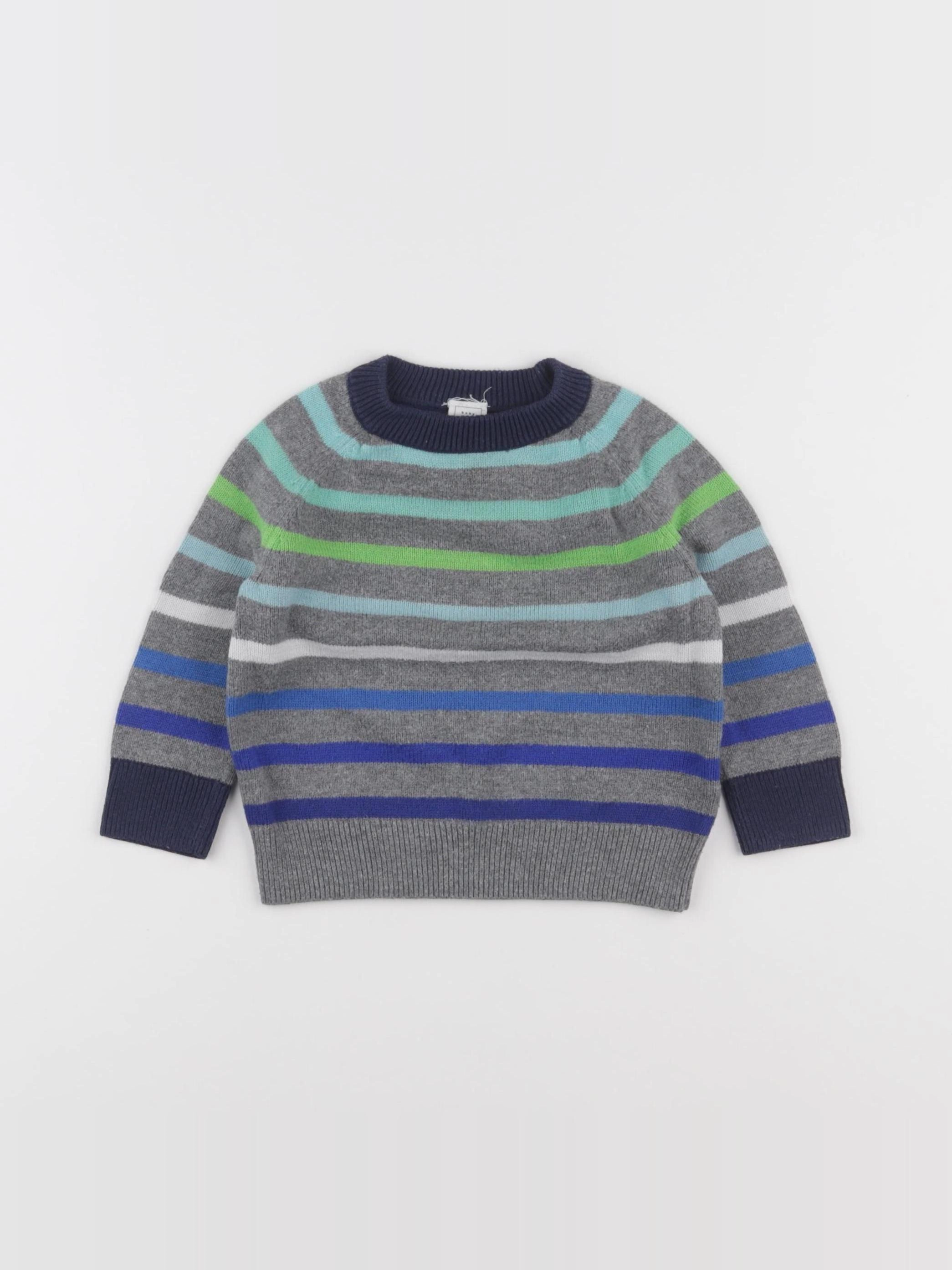 GAP - pull multicolore - 6/12 mois
