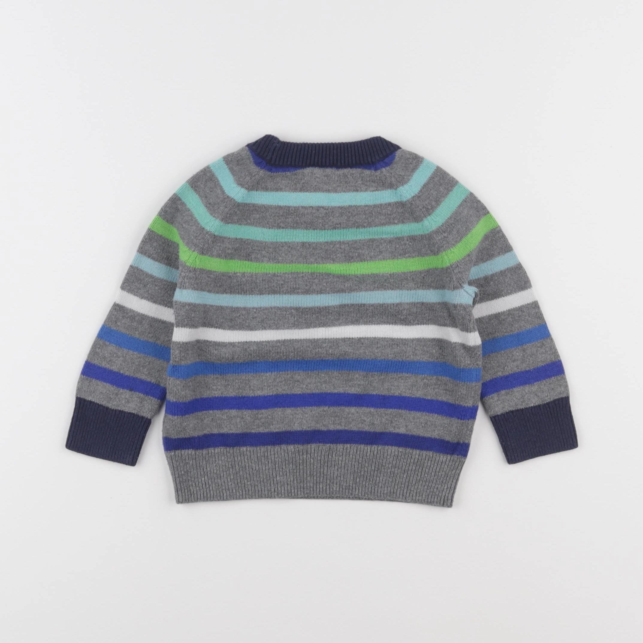 GAP - pull multicolore - 6/12 mois